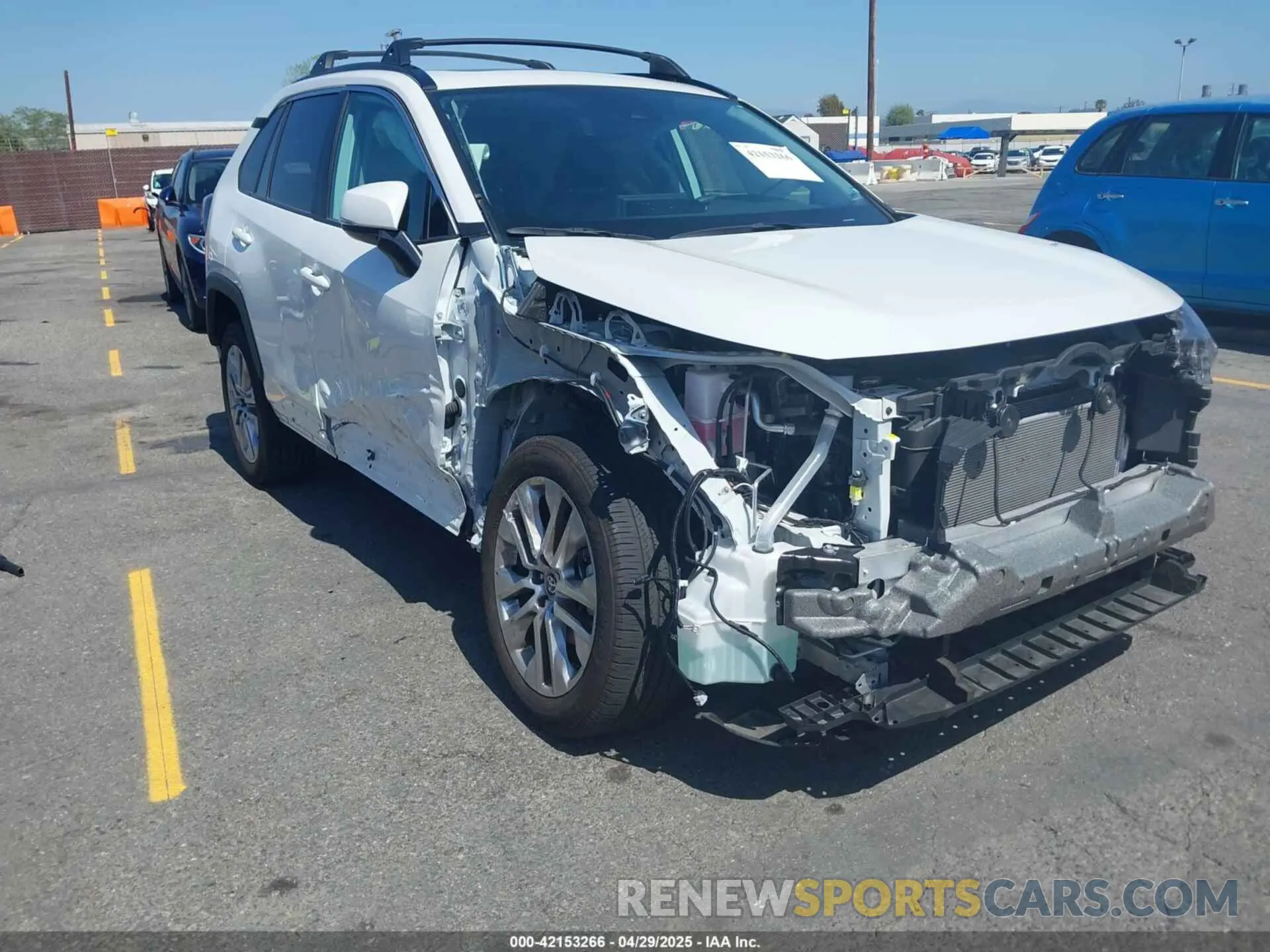 1 Photograph of a damaged car 2T3C1RFV4RW326099 TOYOTA RAV4 2024