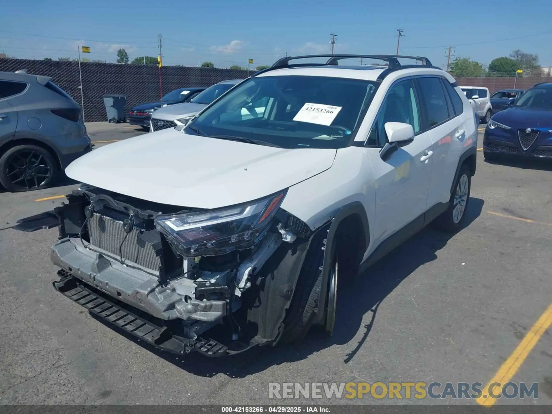 2 Photograph of a damaged car 2T3C1RFV4RW326099 TOYOTA RAV4 2024