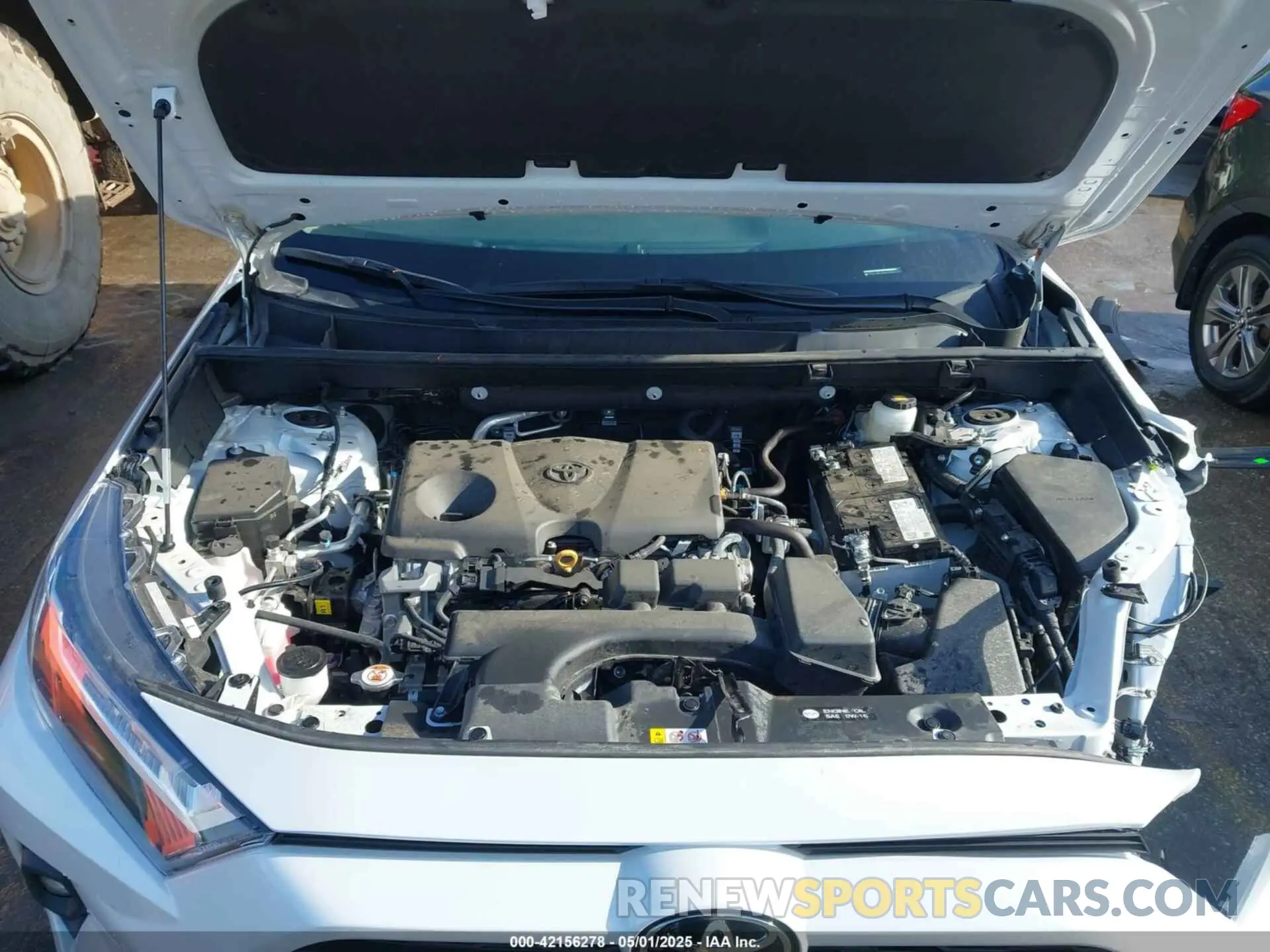 10 Фотография поврежденного автомобиля 2T3C1RFV5RW335409 TOYOTA RAV4 2024