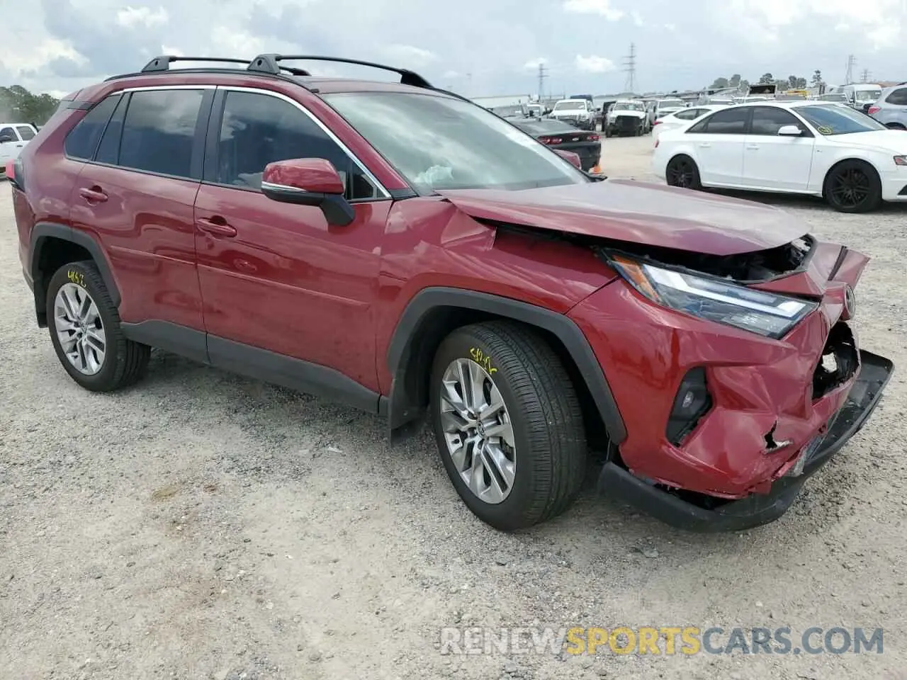 4 Photograph of a damaged car 2T3C1RFV5RW337645 TOYOTA RAV4 2024