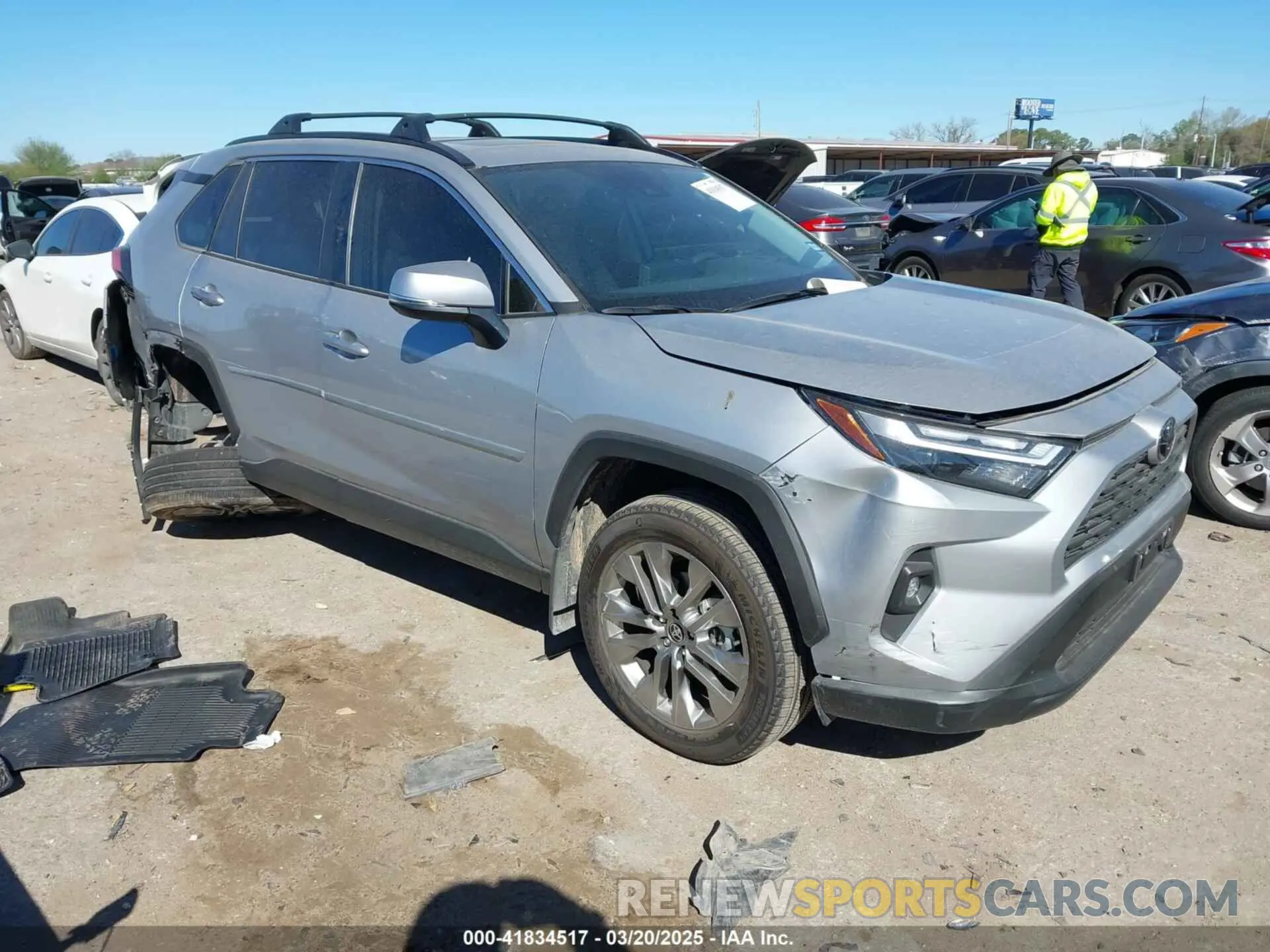 1 Photograph of a damaged car 2T3C1RFV5RW339525 TOYOTA RAV4 2024