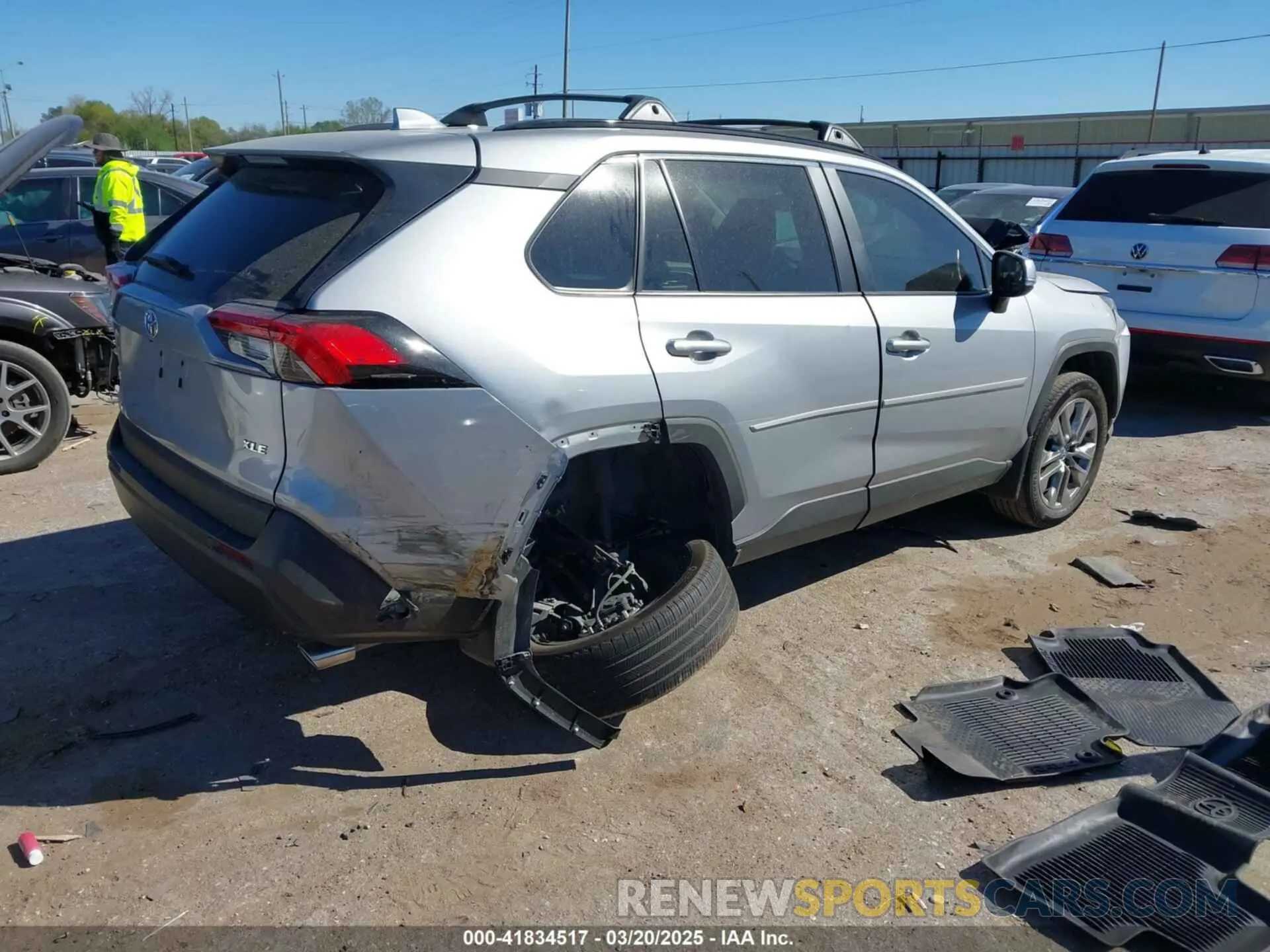 4 Photograph of a damaged car 2T3C1RFV5RW339525 TOYOTA RAV4 2024