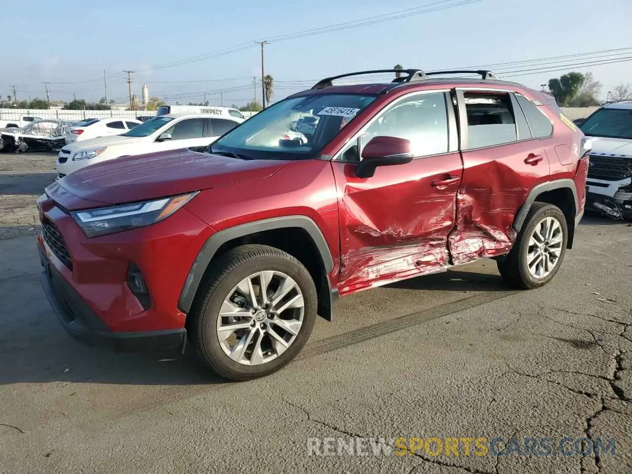 1 Фотография поврежденного автомобиля 2T3C1RFV6RW304573 TOYOTA RAV4 2024