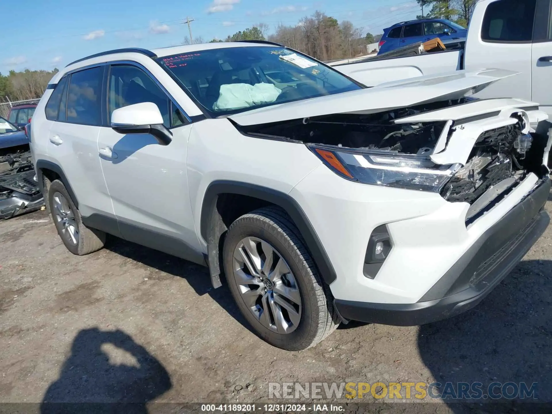1 Photograph of a damaged car 2T3C1RFV6RW323480 TOYOTA RAV4 2024