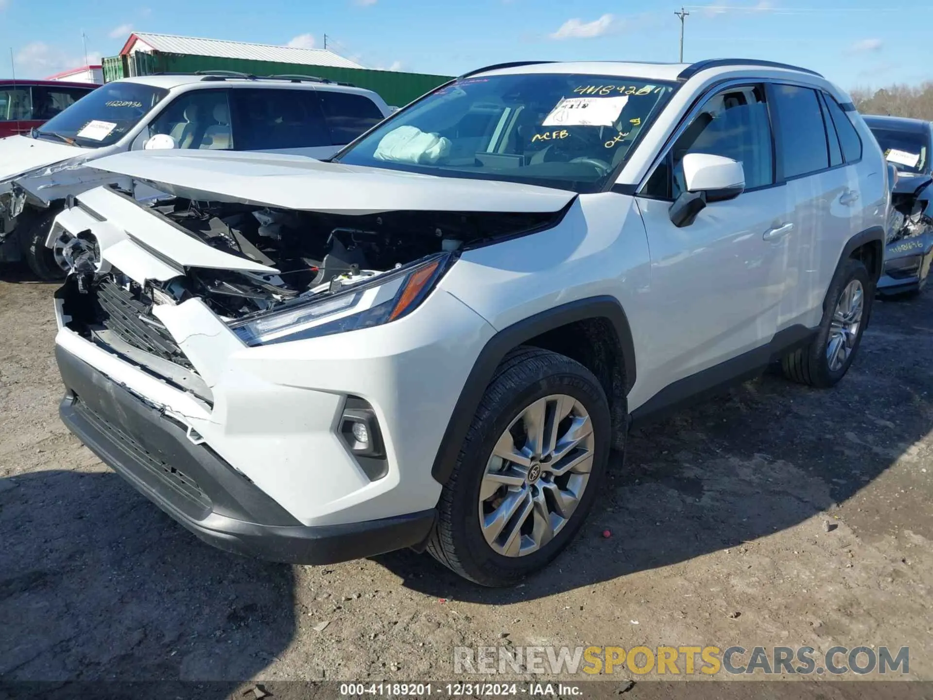 2 Photograph of a damaged car 2T3C1RFV6RW323480 TOYOTA RAV4 2024