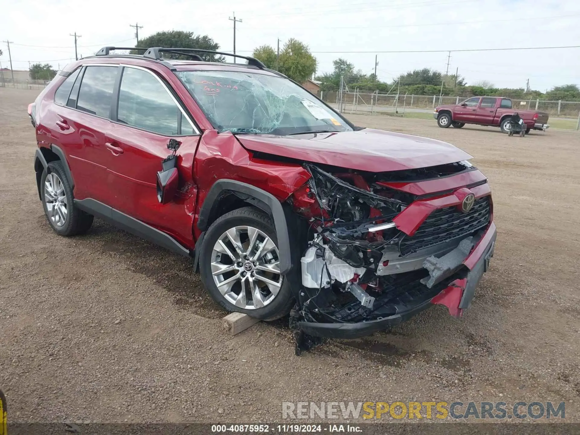 1 Photograph of a damaged car 2T3C1RFV6RW350436 TOYOTA RAV4 2024