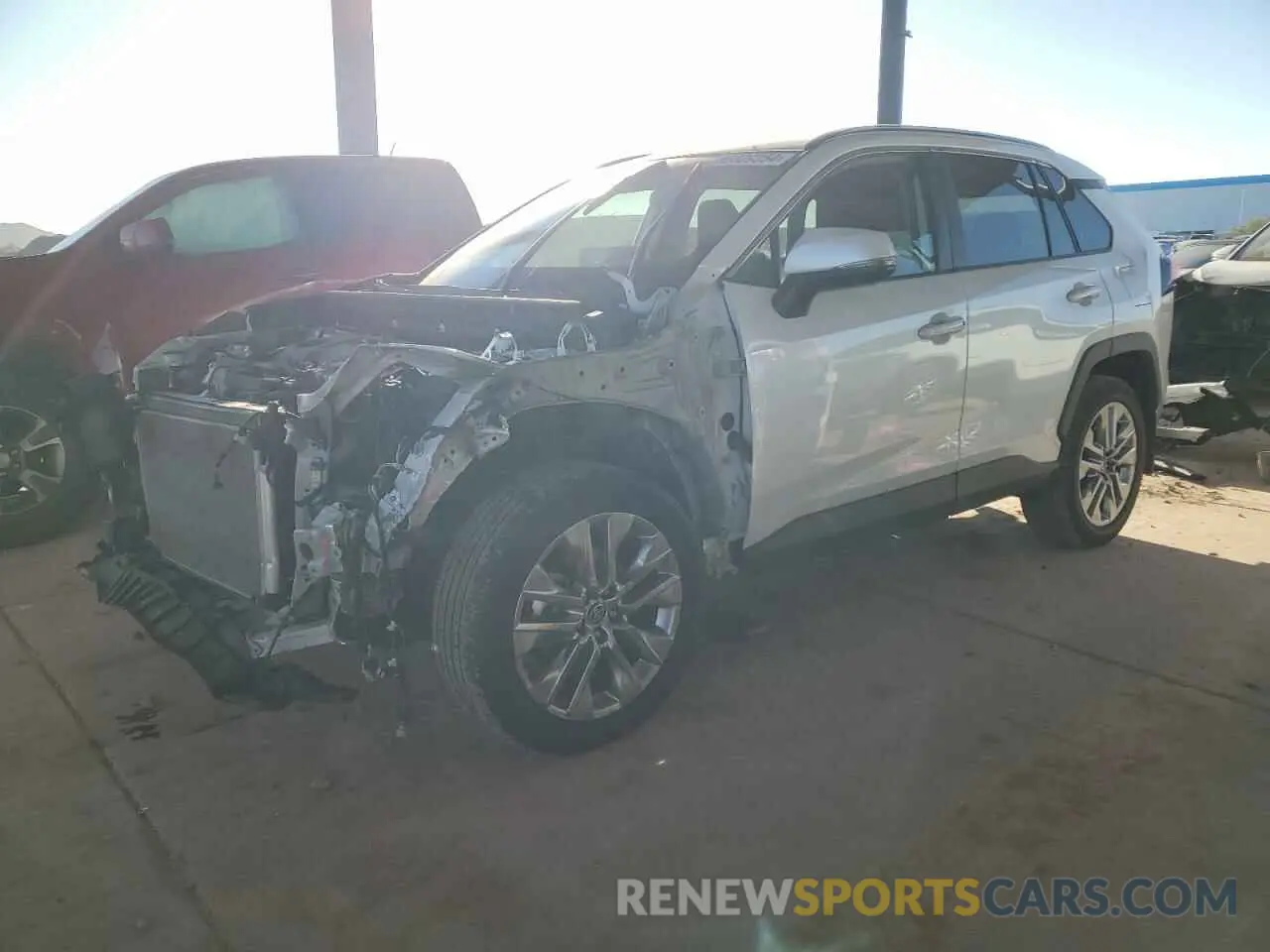 1 Photograph of a damaged car 2T3C1RFV7RW300791 TOYOTA RAV4 2024