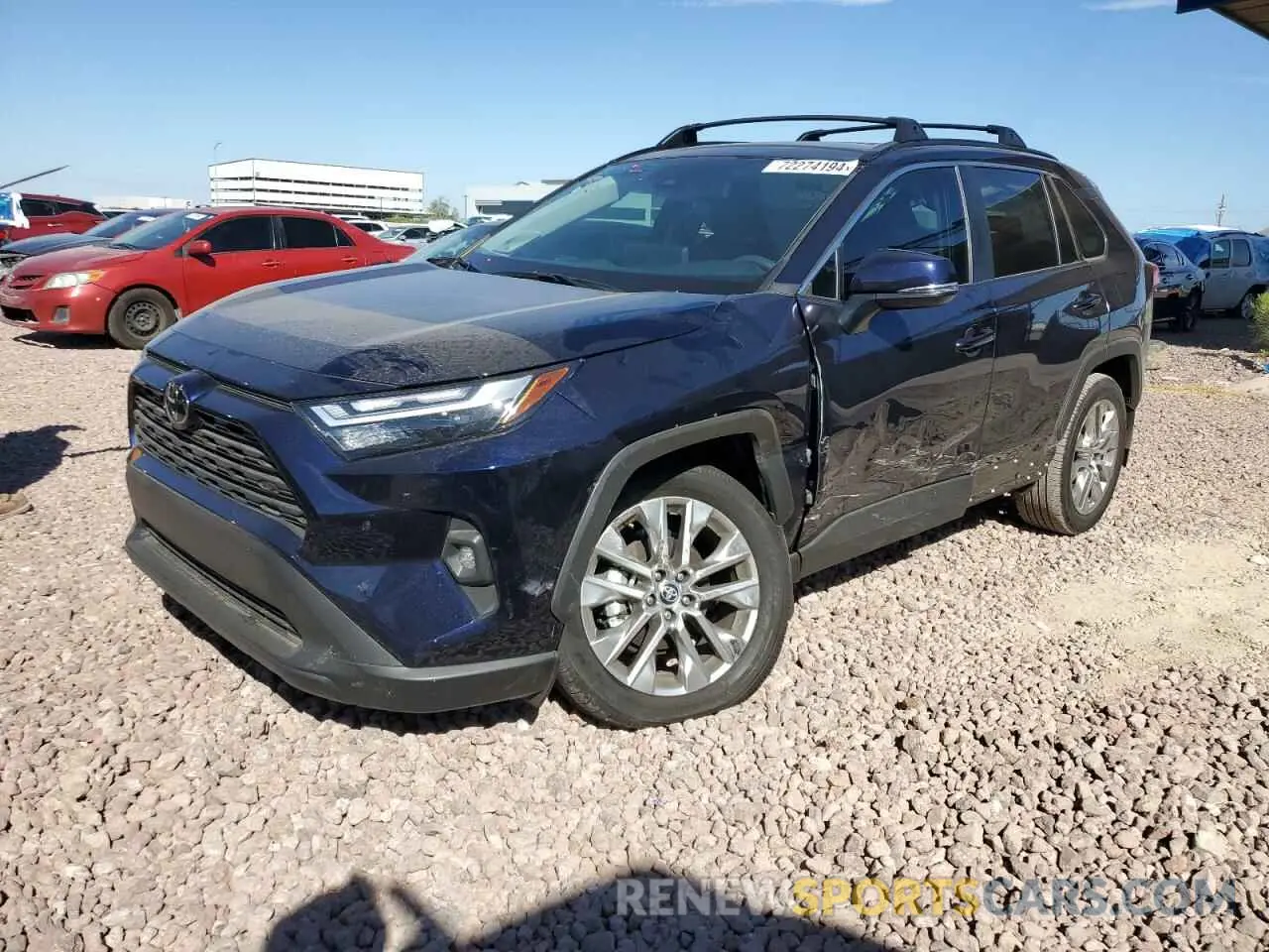 1 Photograph of a damaged car 2T3C1RFV7RW305554 TOYOTA RAV4 2024