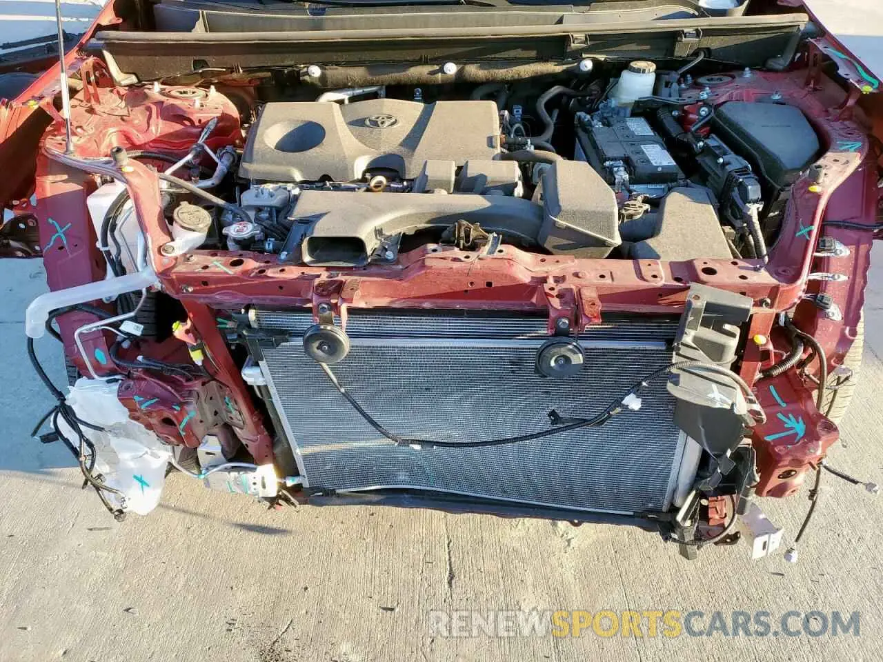 11 Фотография поврежденного автомобиля 2T3C1RFV8RW325909 TOYOTA RAV4 2024