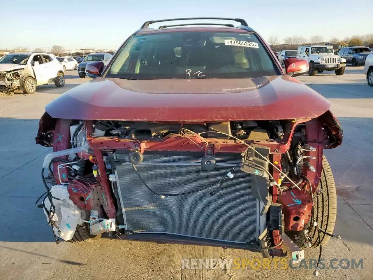5 Фотография поврежденного автомобиля 2T3C1RFV8RW325909 TOYOTA RAV4 2024