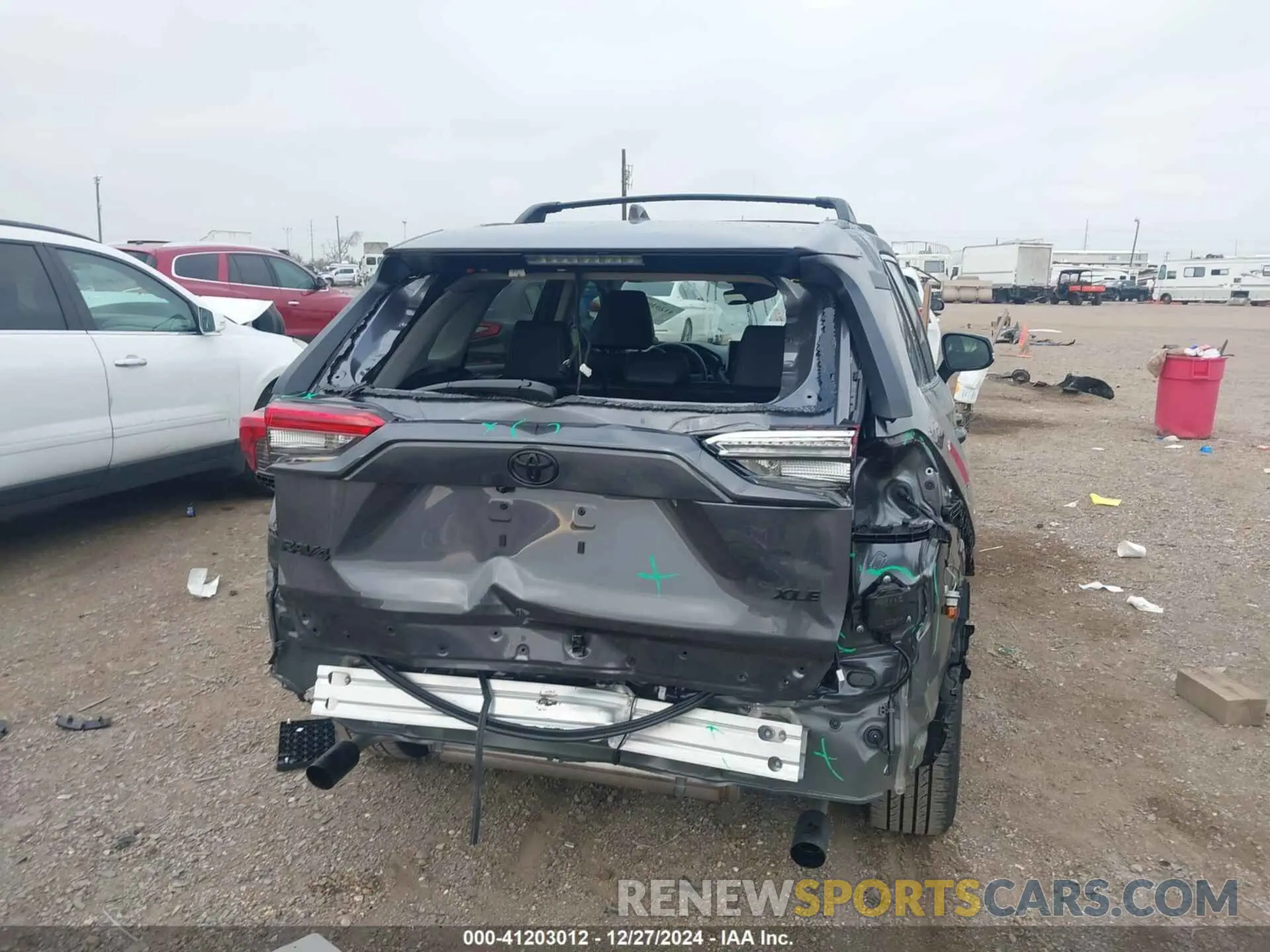 6 Фотография поврежденного автомобиля 2T3C1RFV9RC298589 TOYOTA RAV4 2024