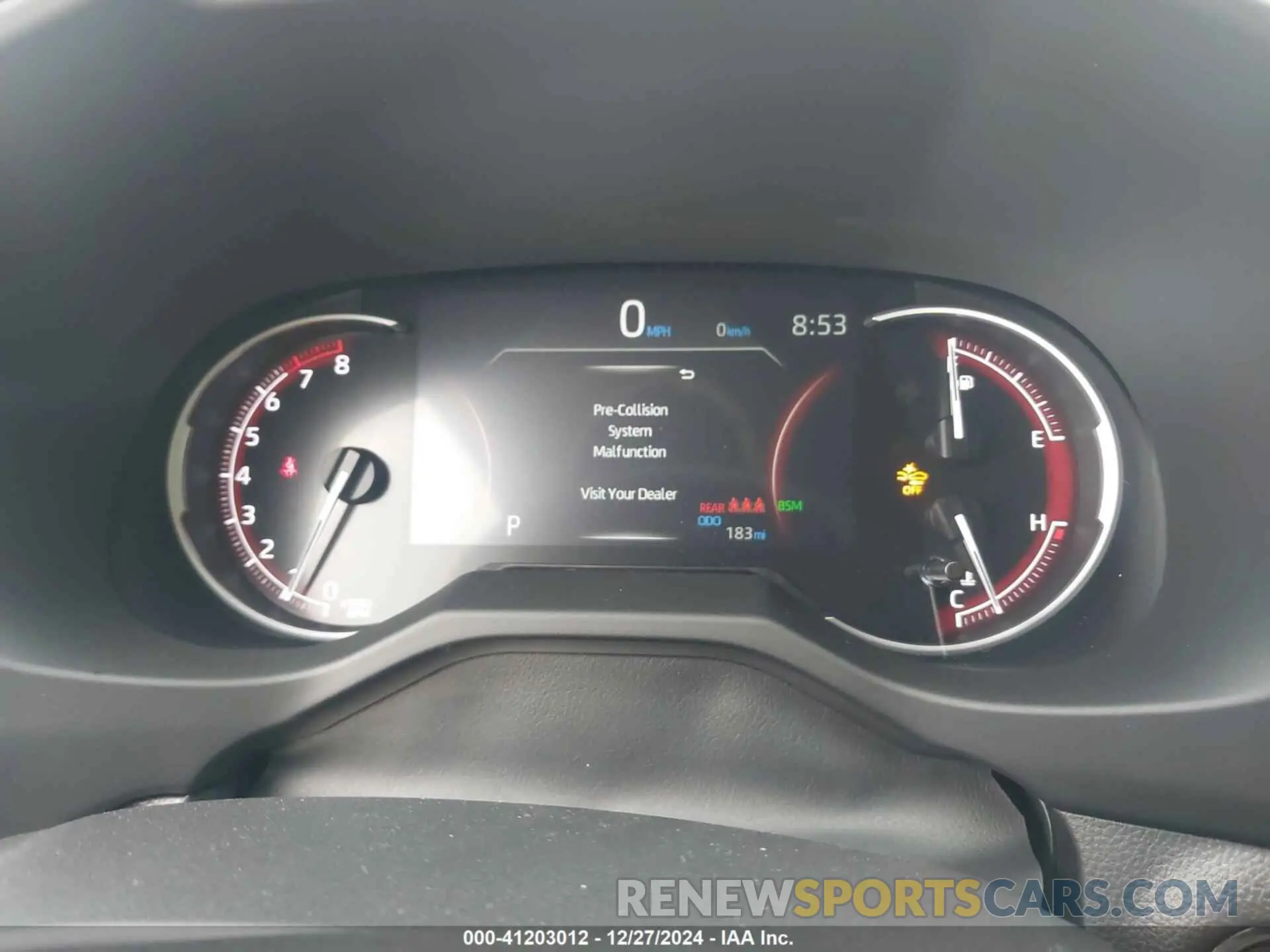 7 Фотография поврежденного автомобиля 2T3C1RFV9RC298589 TOYOTA RAV4 2024