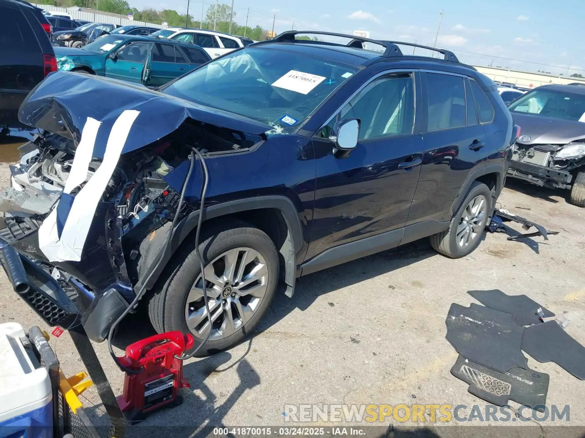 2 Photograph of a damaged car 2T3C1RFV9RW307936 TOYOTA RAV4 2024