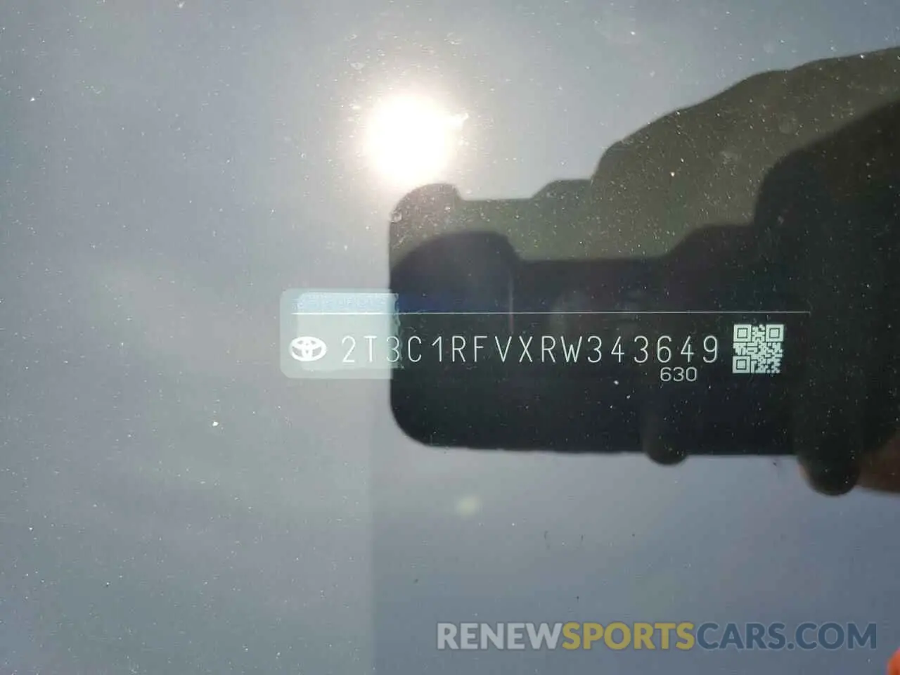 12 Фотография поврежденного автомобиля 2T3C1RFVXRW343649 TOYOTA RAV4 2024