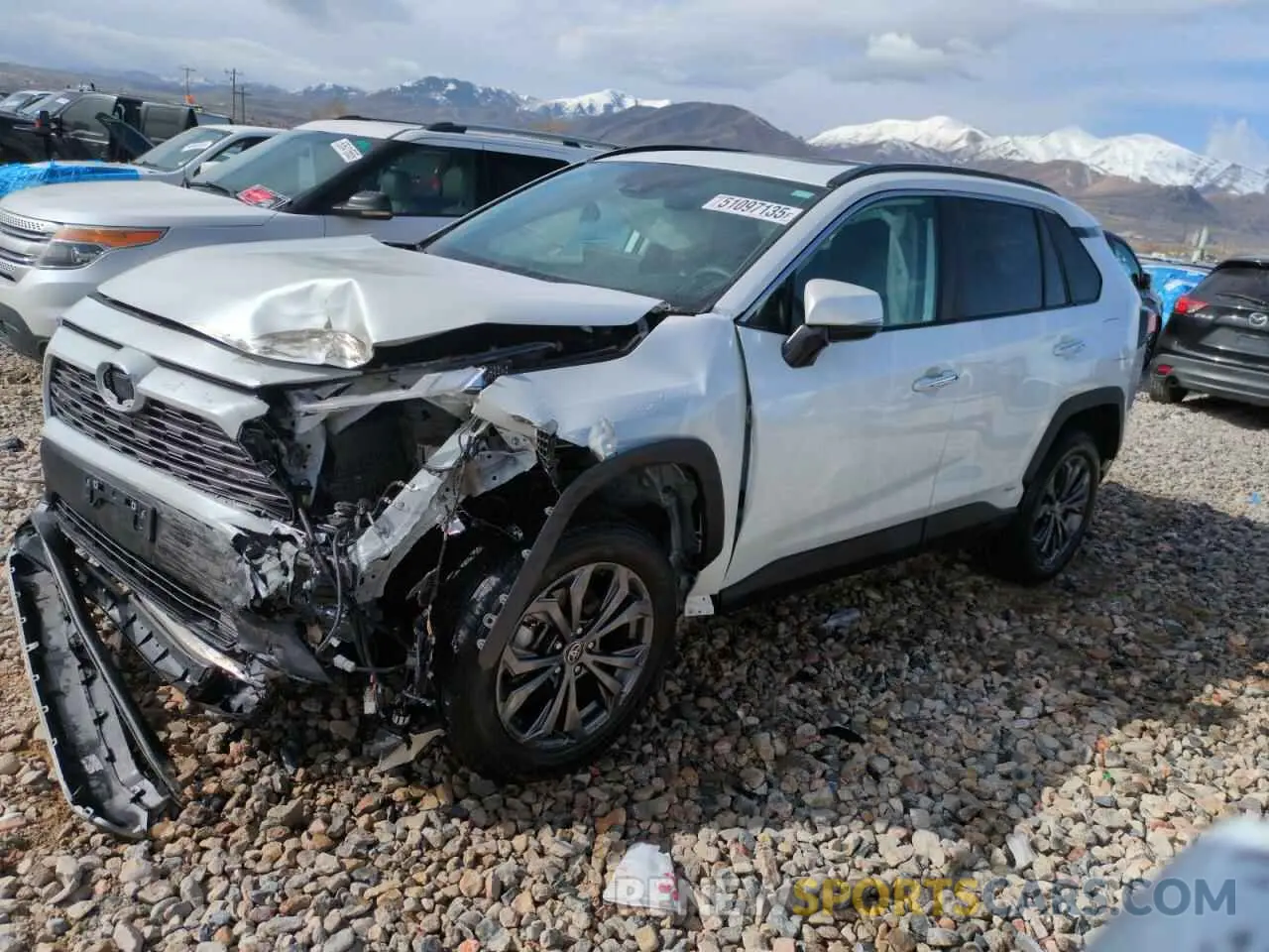 1 Photograph of a damaged car 2T3D6RFV4RW049492 TOYOTA RAV4 2024