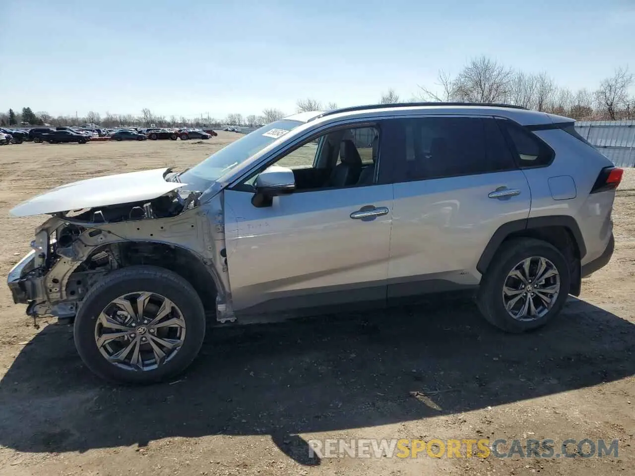 1 Photograph of a damaged car 2T3DWRFV8RW245340 TOYOTA RAV4 2024