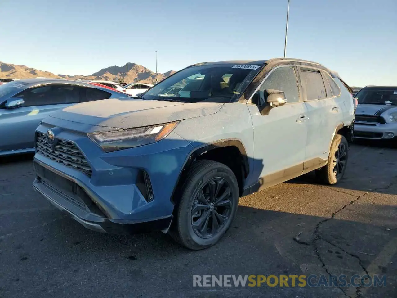 1 Photograph of a damaged car 2T3E6RFV0RW071915 TOYOTA RAV4 2024