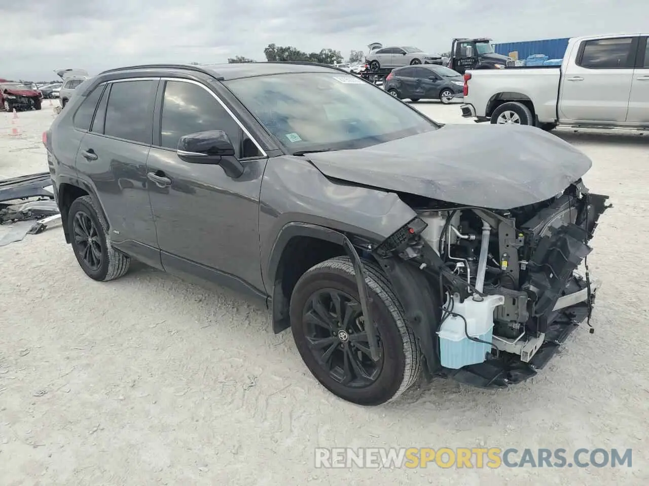 4 Photograph of a damaged car 2T3E6RFV4RW054843 TOYOTA RAV4 2024