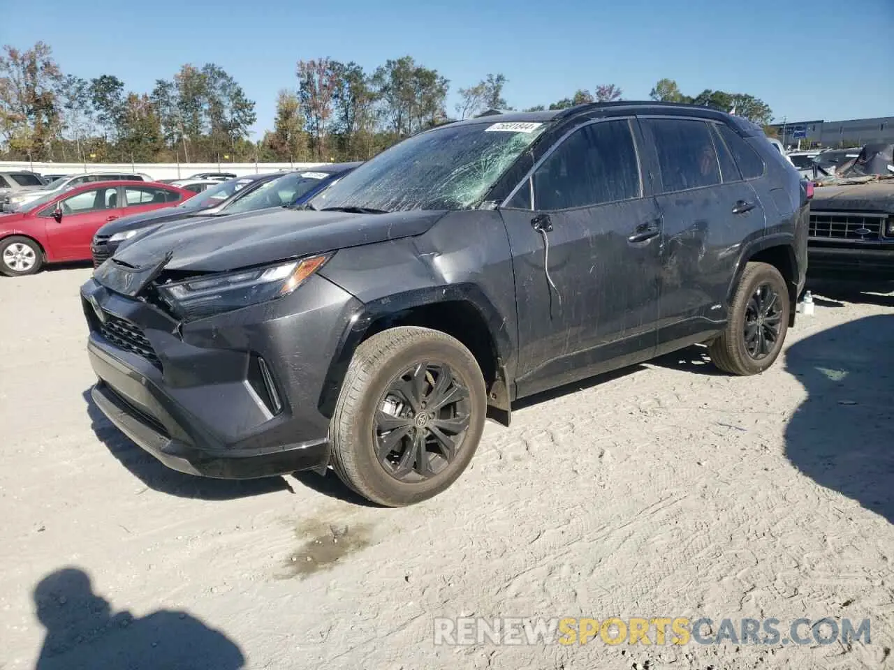 1 Photograph of a damaged car 2T3E6RFVXRW075793 TOYOTA RAV4 2024