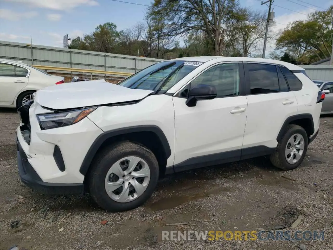 1 Photograph of a damaged car 2T3F1RFV0RC456508 TOYOTA RAV4 2024