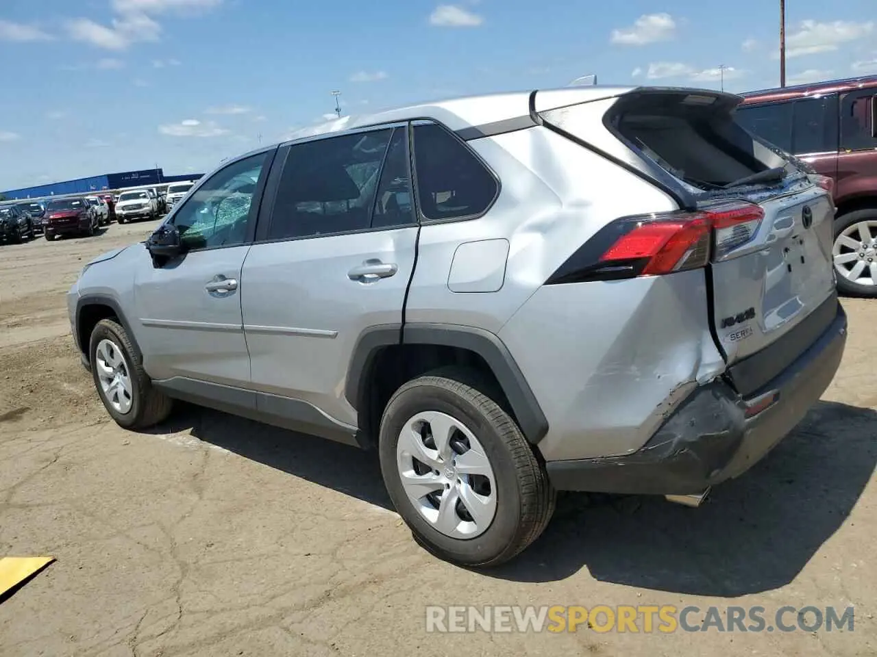2 Photograph of a damaged car 2T3F1RFV1RW416677 TOYOTA RAV4 2024
