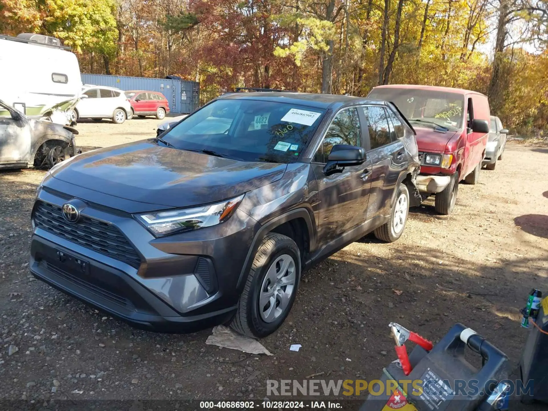 2 Фотография поврежденного автомобиля 2T3F1RFV4RC408932 TOYOTA RAV4 2024