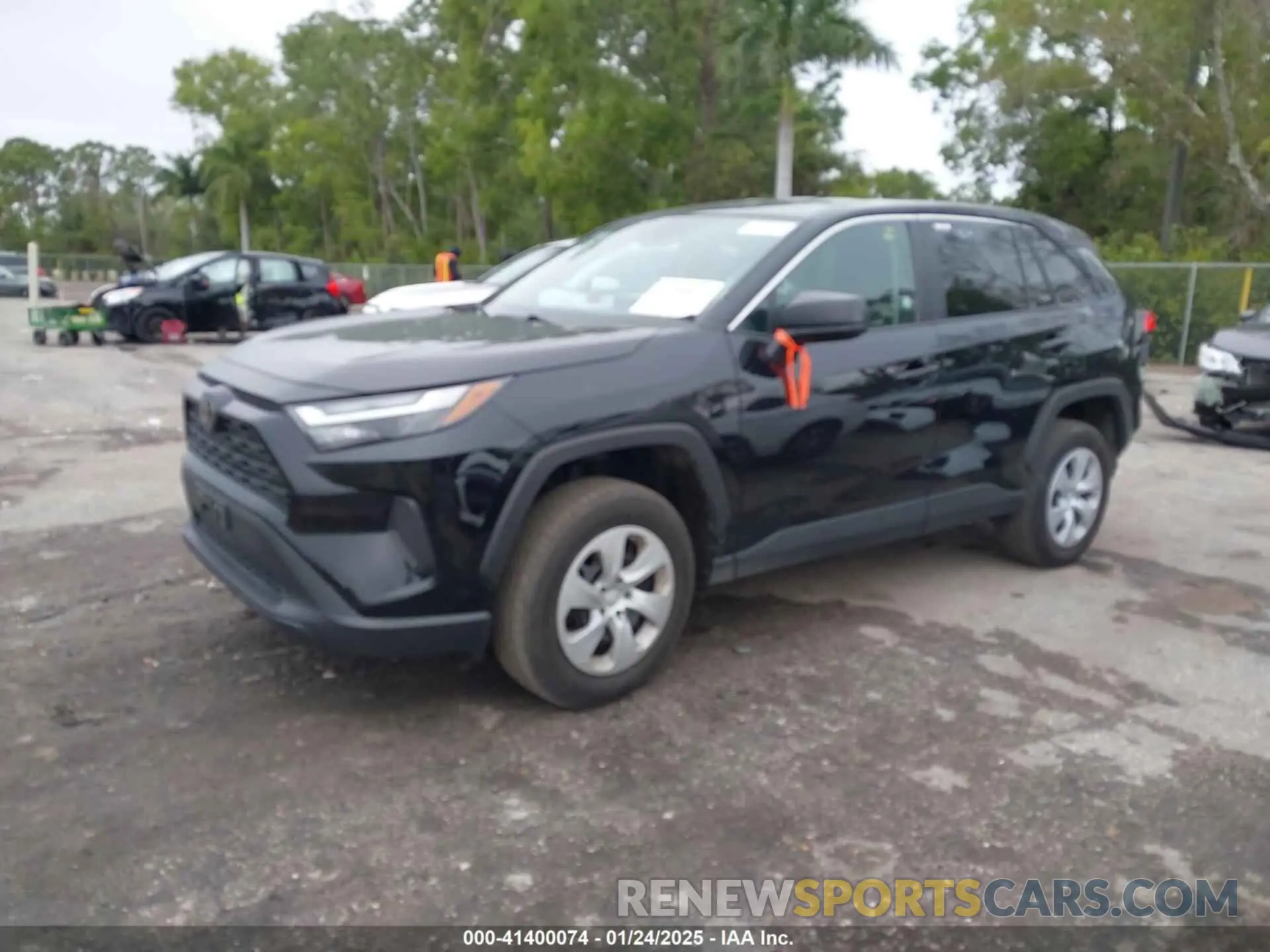 2 Photograph of a damaged car 2T3F1RFV5RW449827 TOYOTA RAV4 2024