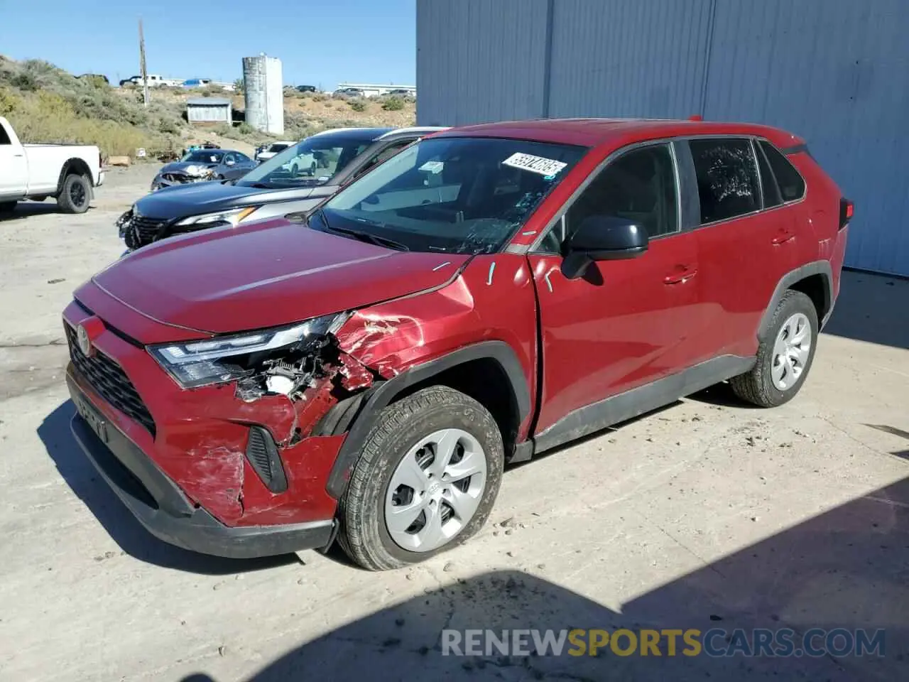1 Photograph of a damaged car 2T3F1RFV5RW466109 TOYOTA RAV4 2024