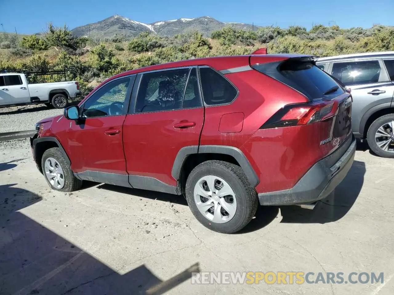 2 Photograph of a damaged car 2T3F1RFV5RW466109 TOYOTA RAV4 2024