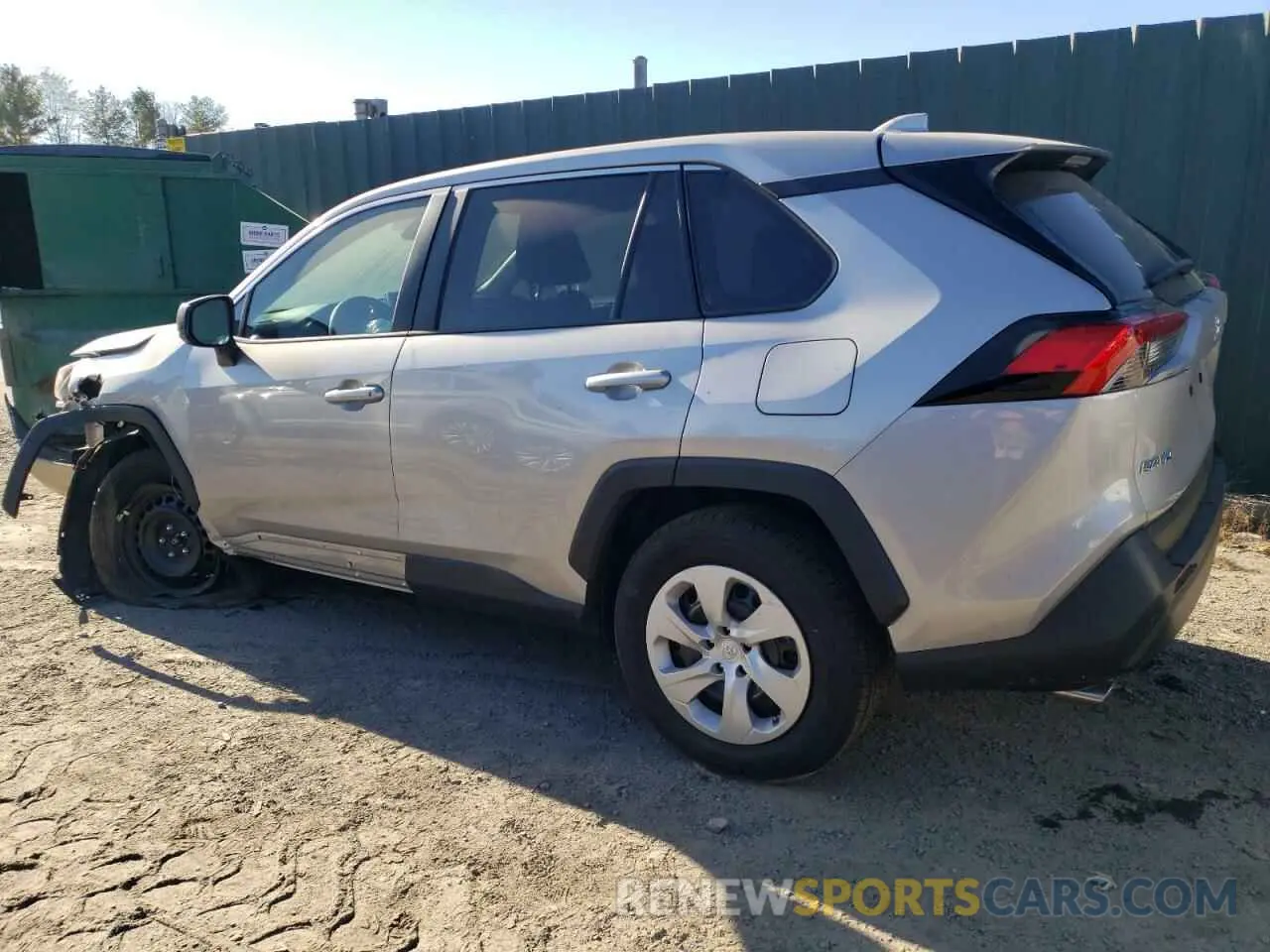 2 Photograph of a damaged car 2T3F1RFV5RW468264 TOYOTA RAV4 2024