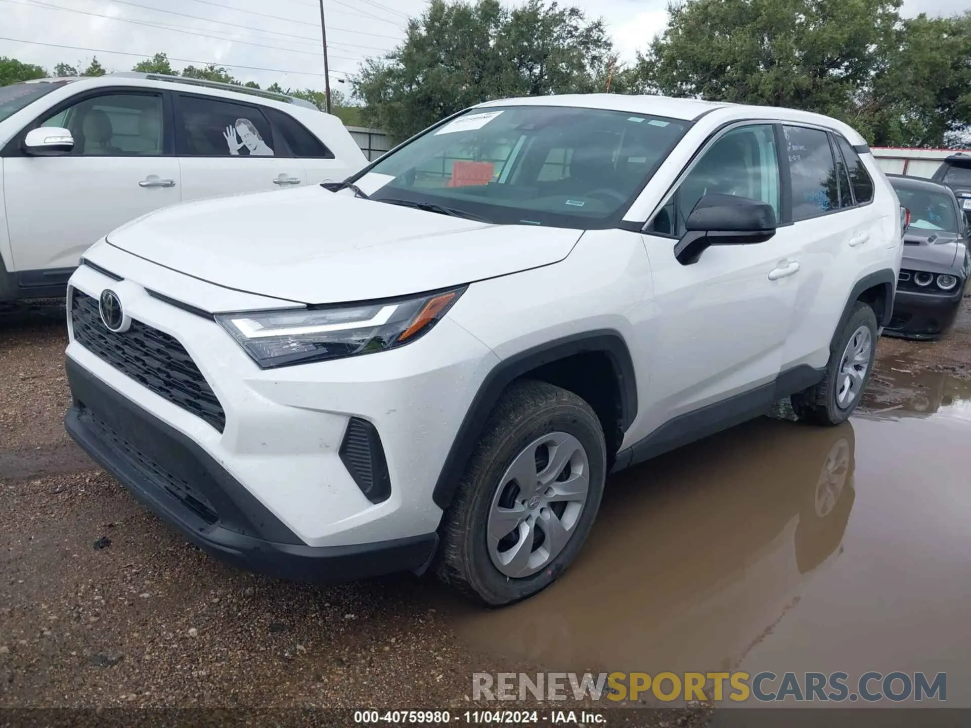 2 Photograph of a damaged car 2T3F1RFV6RW474199 TOYOTA RAV4 2024