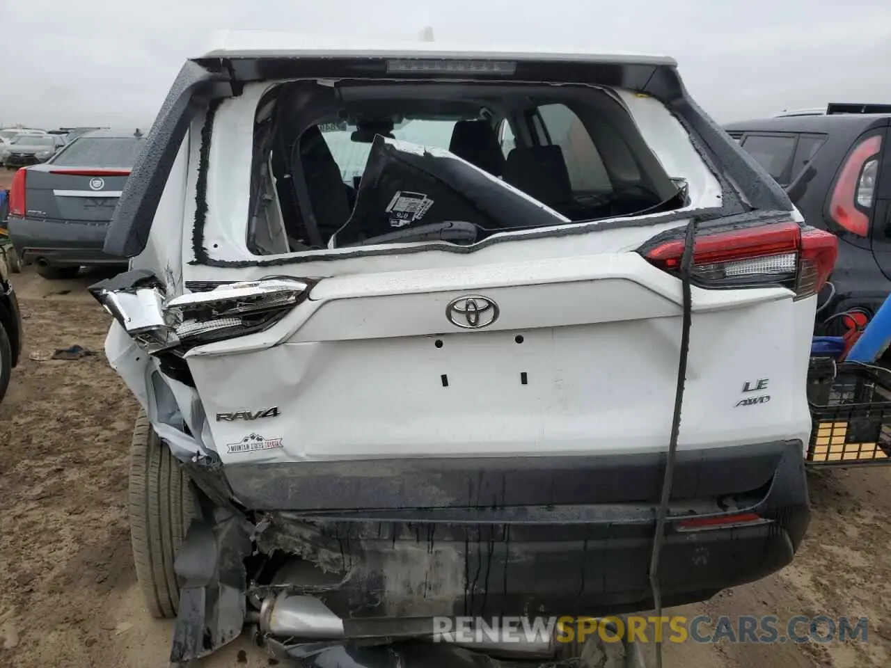6 Photograph of a damaged car 2T3F1RFV8RC474027 TOYOTA RAV4 2024