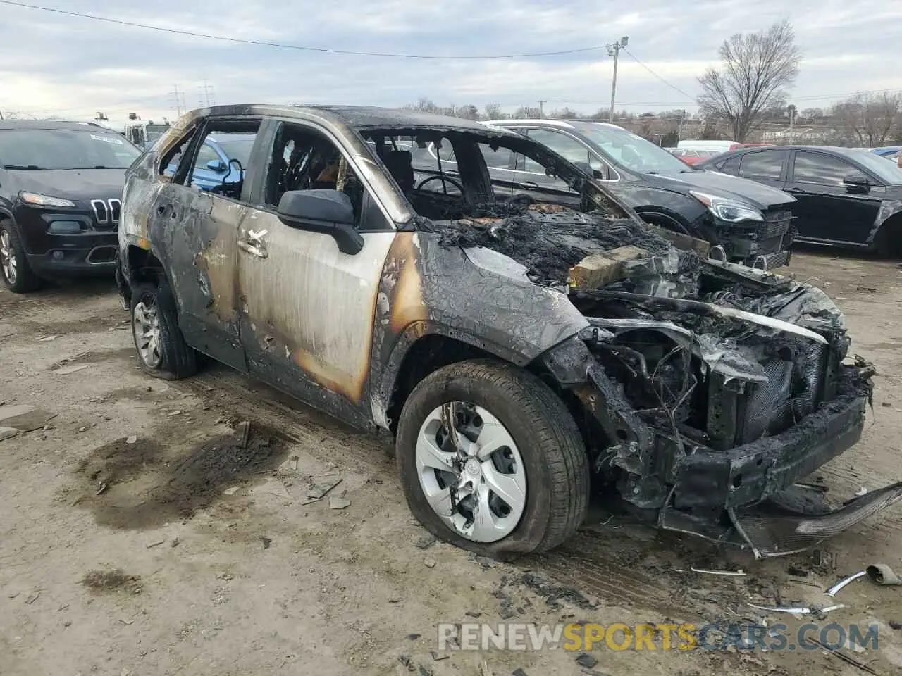 4 Фотография поврежденного автомобиля 2T3F1RFVXRC453857 TOYOTA RAV4 2024