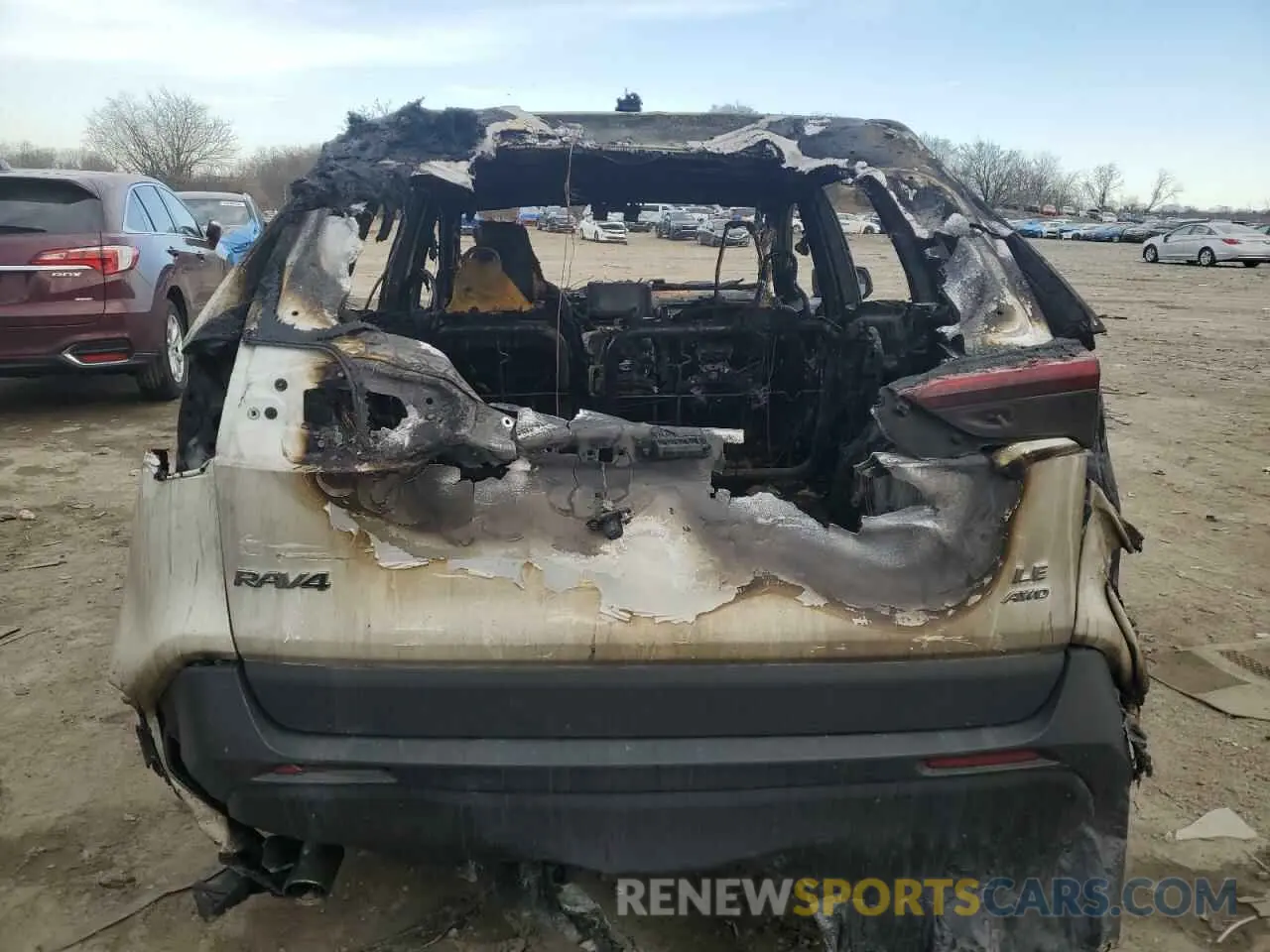 6 Фотография поврежденного автомобиля 2T3F1RFVXRC453857 TOYOTA RAV4 2024