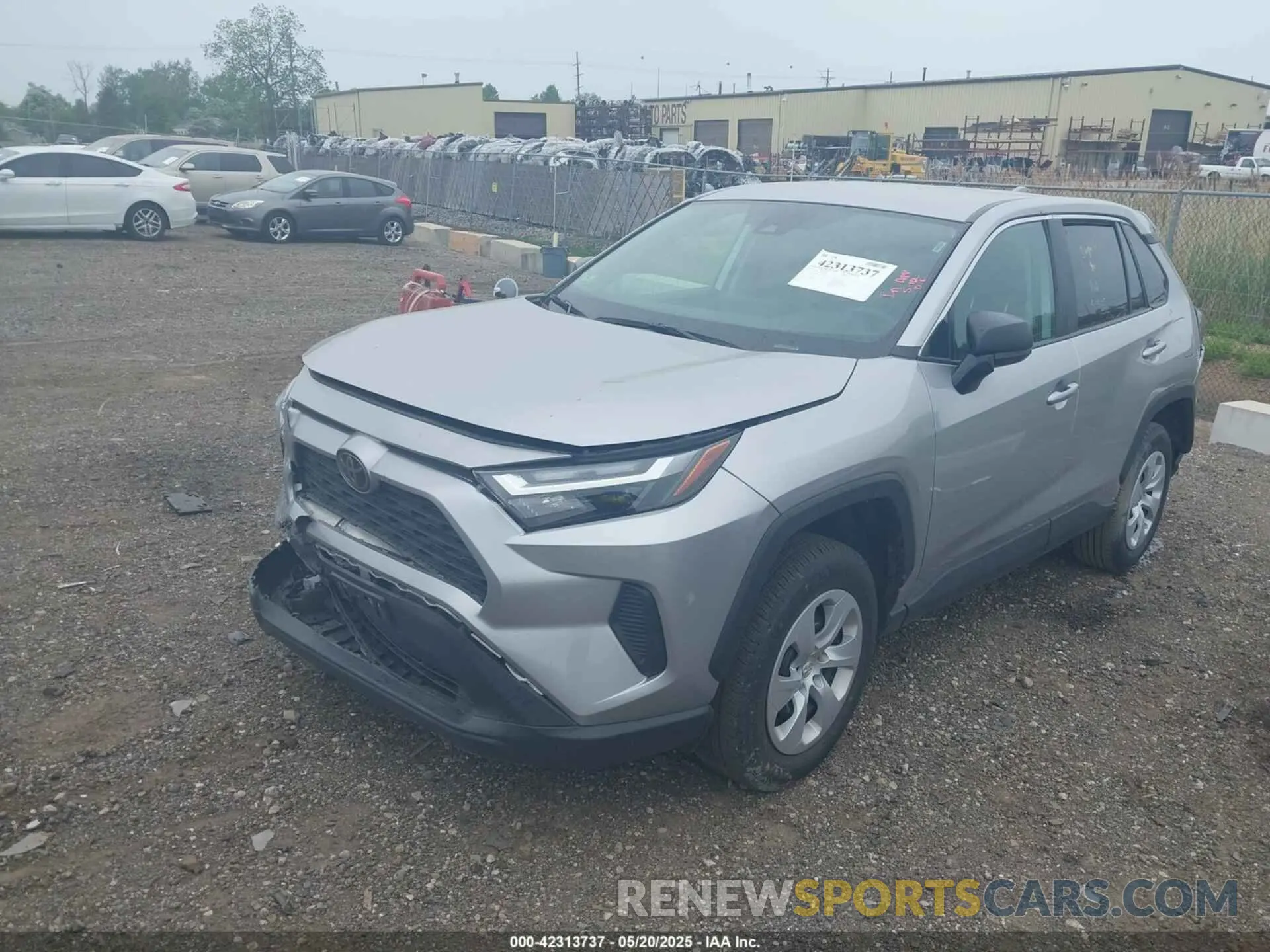 2 Фотография поврежденного автомобиля 2T3F1RFVXRC458850 TOYOTA RAV4 2024