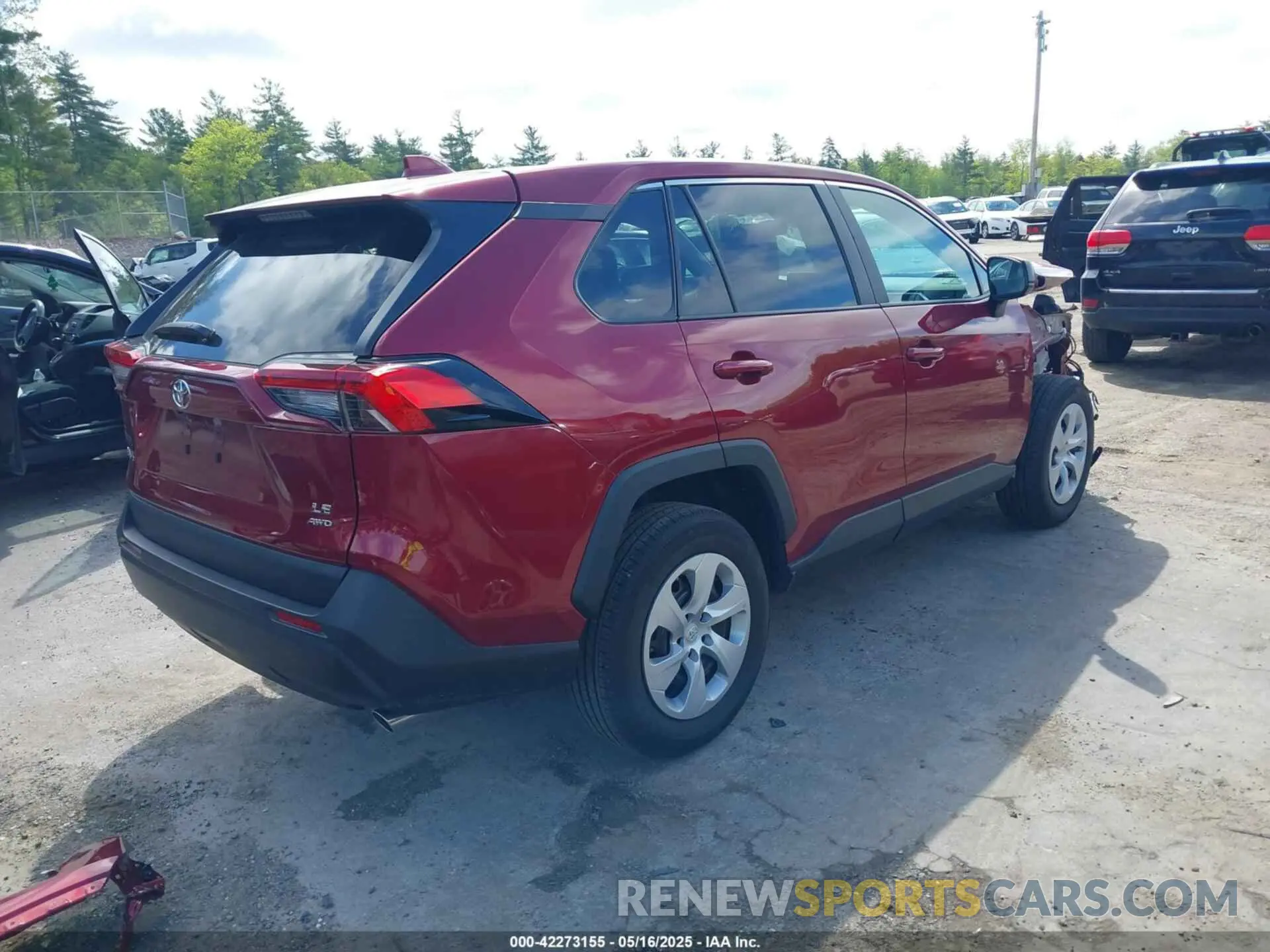4 Фотография поврежденного автомобиля 2T3F1RFVXRW478031 TOYOTA RAV4 2024