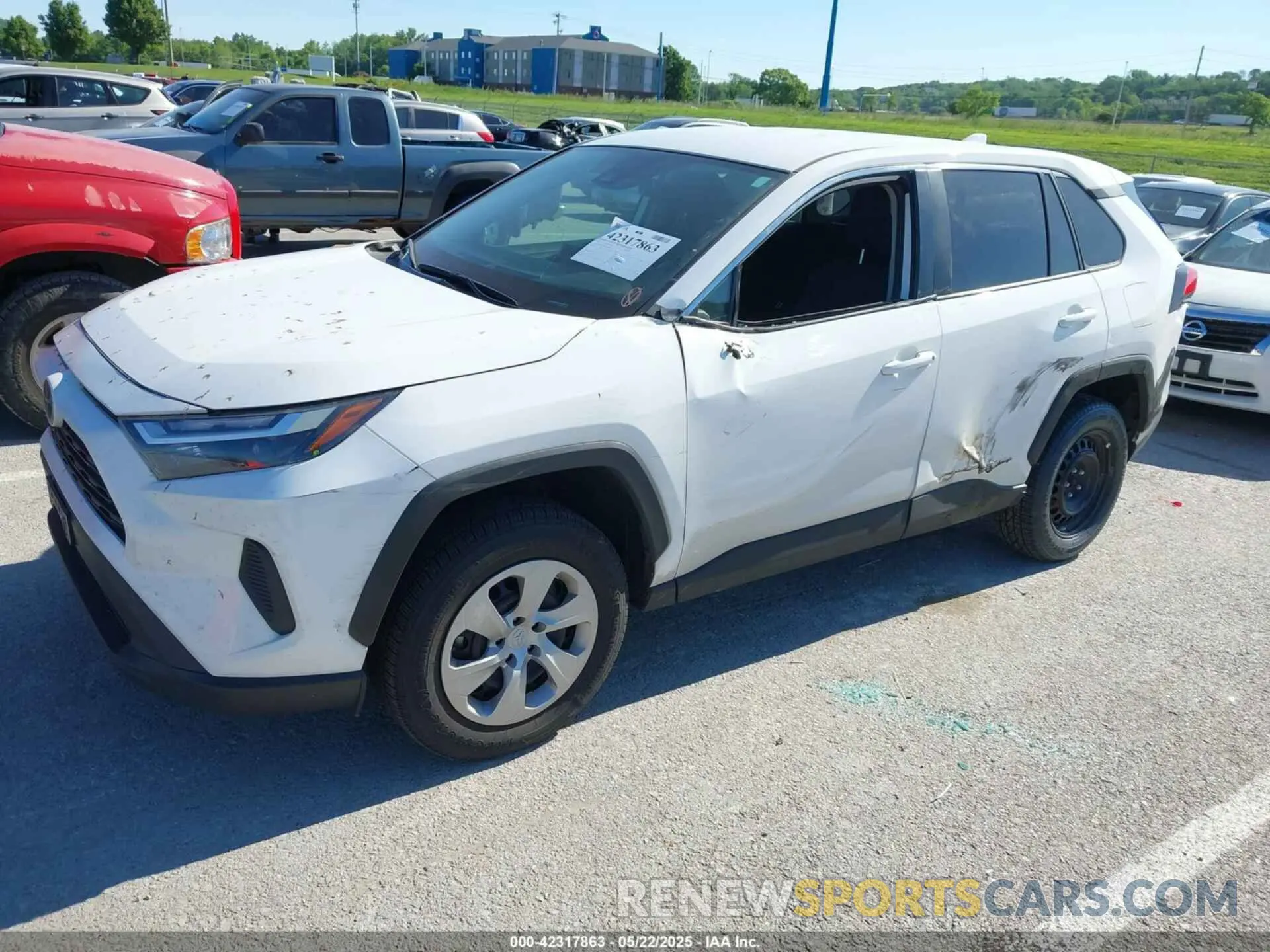 2 Photograph of a damaged car 2T3G1RFV4RW426477 TOYOTA RAV4 2024