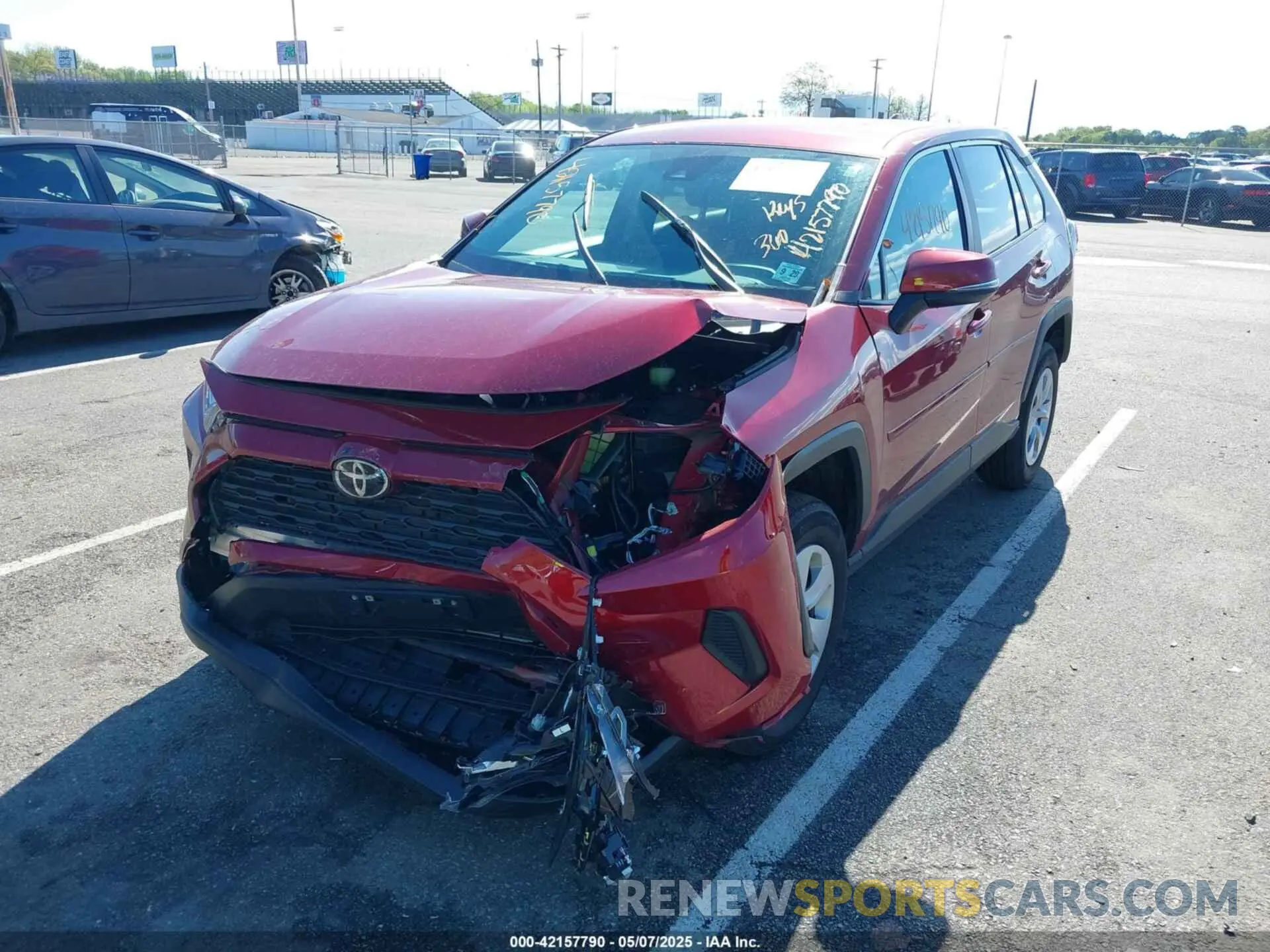 2 Photograph of a damaged car 2T3G1RFV6RW478547 TOYOTA RAV4 2024