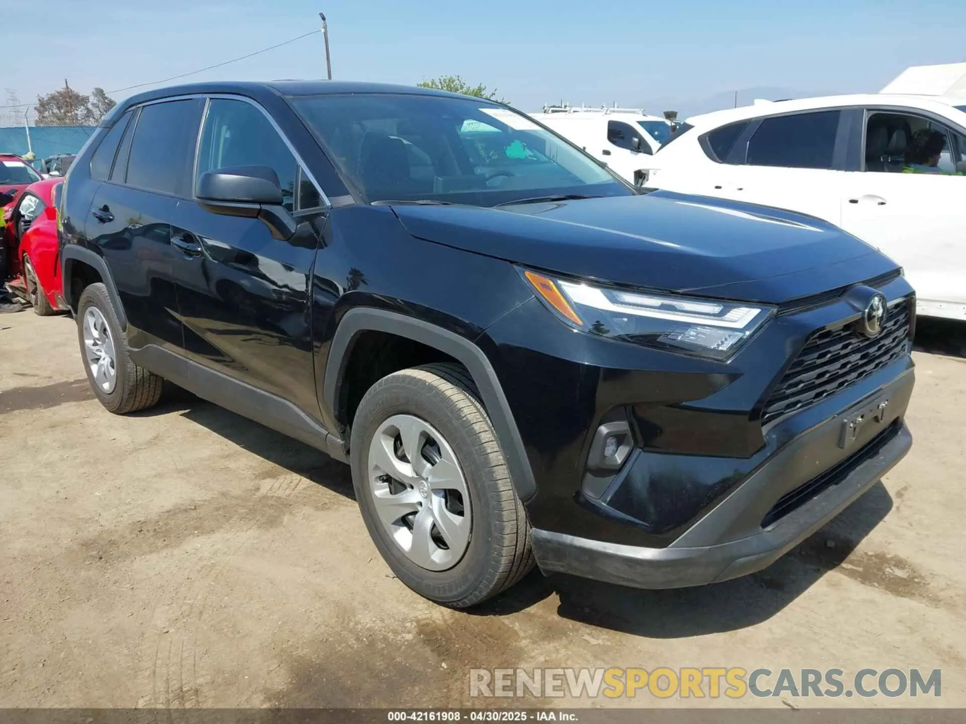 1 Photograph of a damaged car 2T3H1RFV1RW322887 TOYOTA RAV4 2024