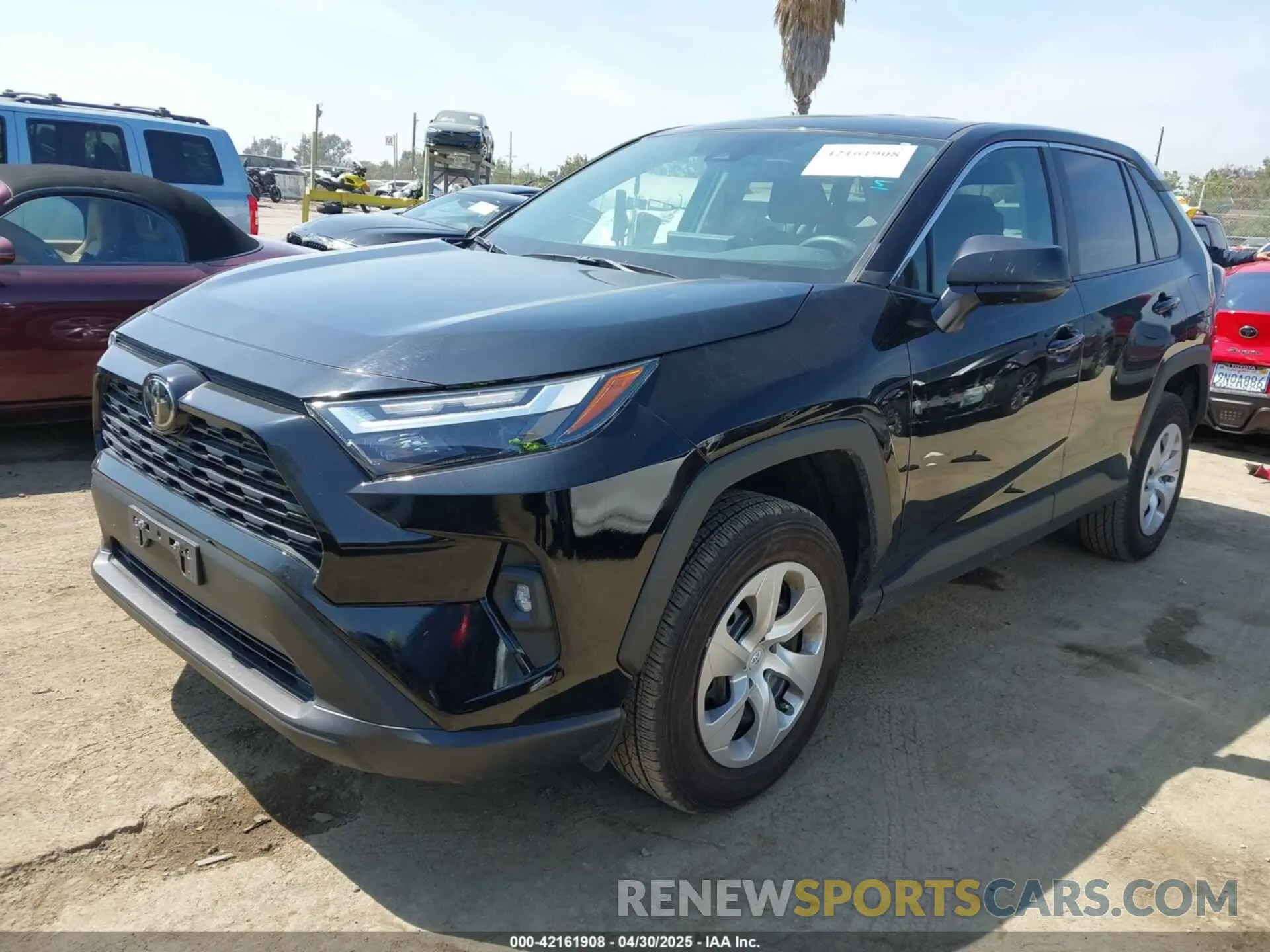 2 Photograph of a damaged car 2T3H1RFV1RW322887 TOYOTA RAV4 2024
