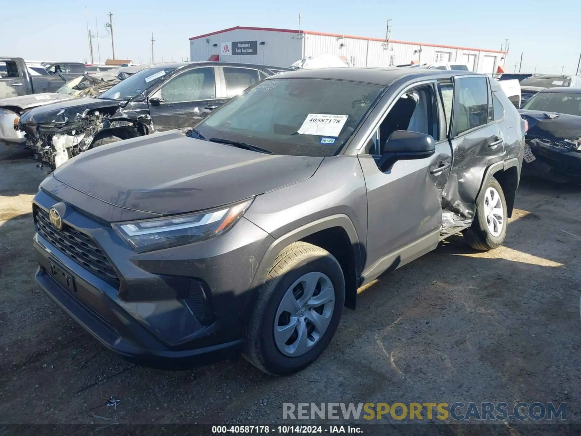 2 Photograph of a damaged car 2T3H1RFV1RW336983 TOYOTA RAV4 2024