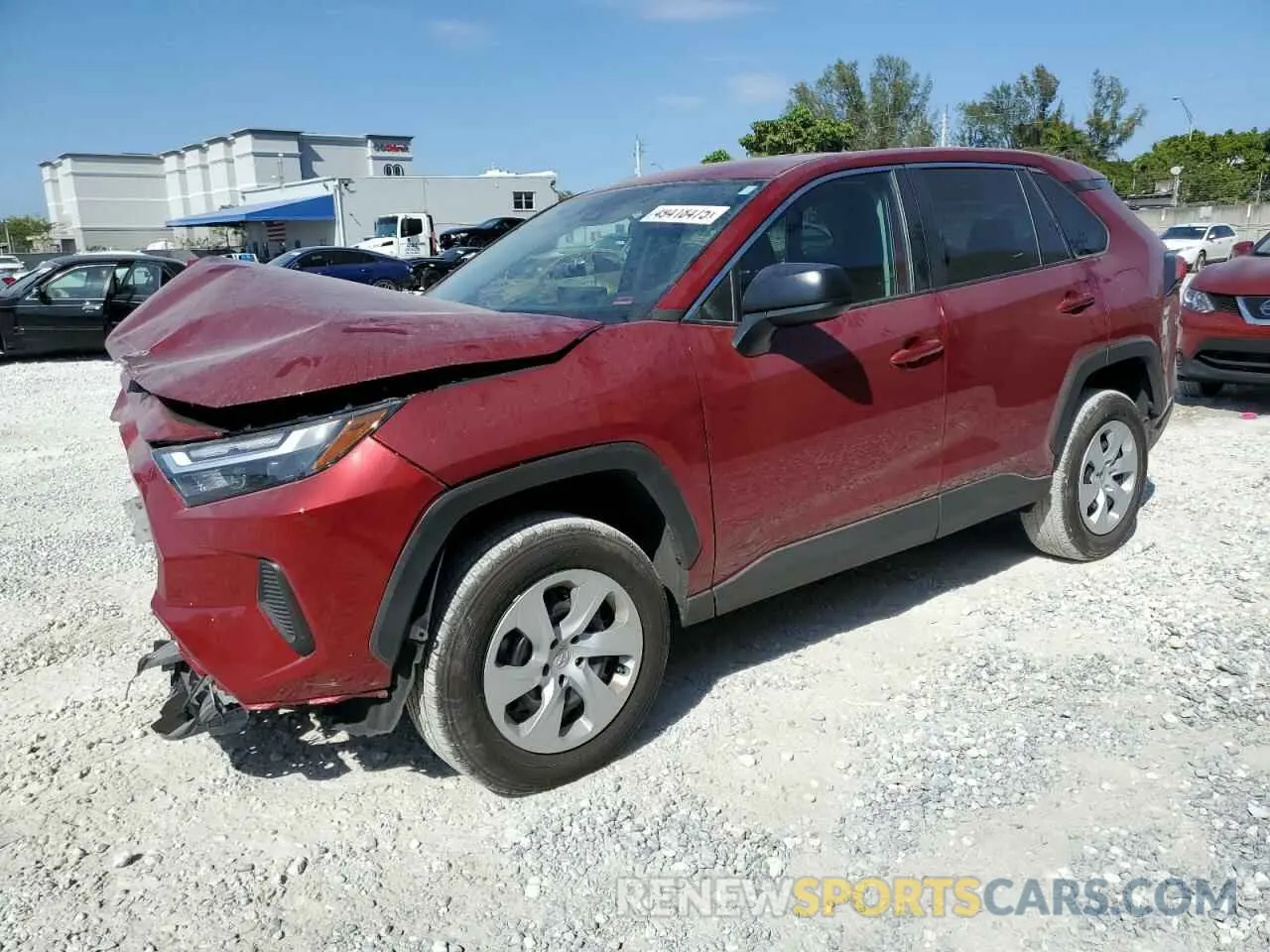 1 Фотография поврежденного автомобиля 2T3H1RFV3RW350903 TOYOTA RAV4 2024
