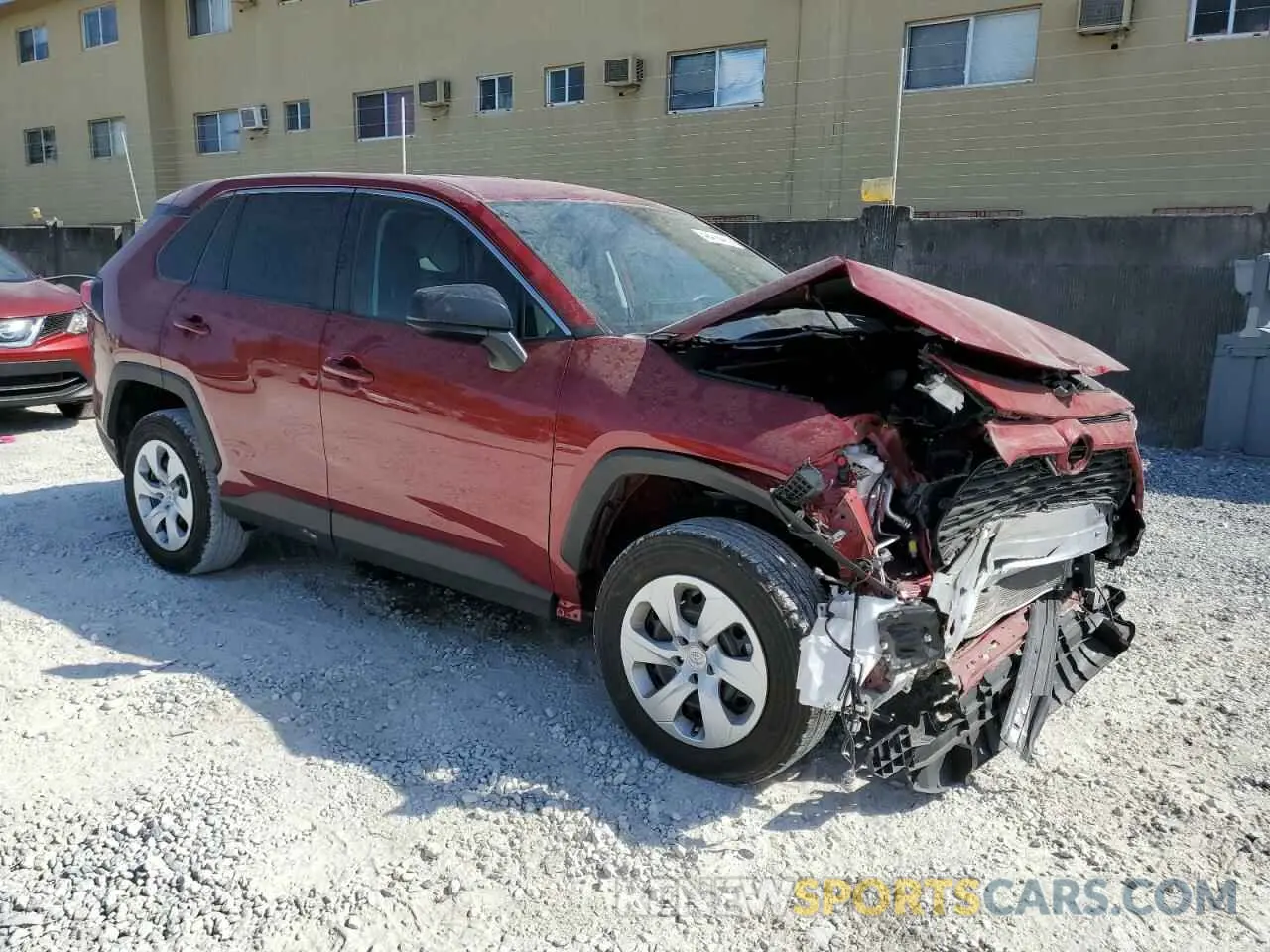 4 Фотография поврежденного автомобиля 2T3H1RFV3RW350903 TOYOTA RAV4 2024