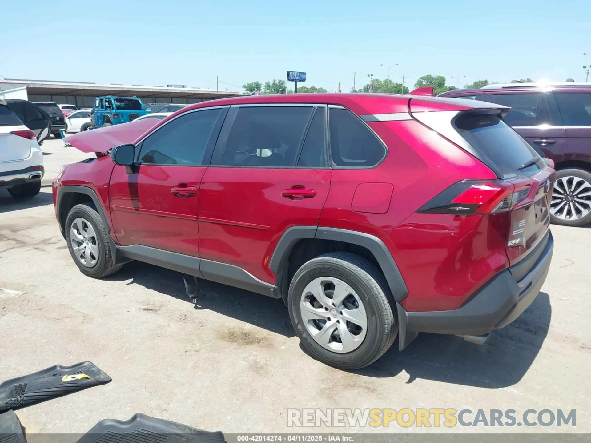 3 Фотография поврежденного автомобиля 2T3H1RFV4RW323564 TOYOTA RAV4 2024