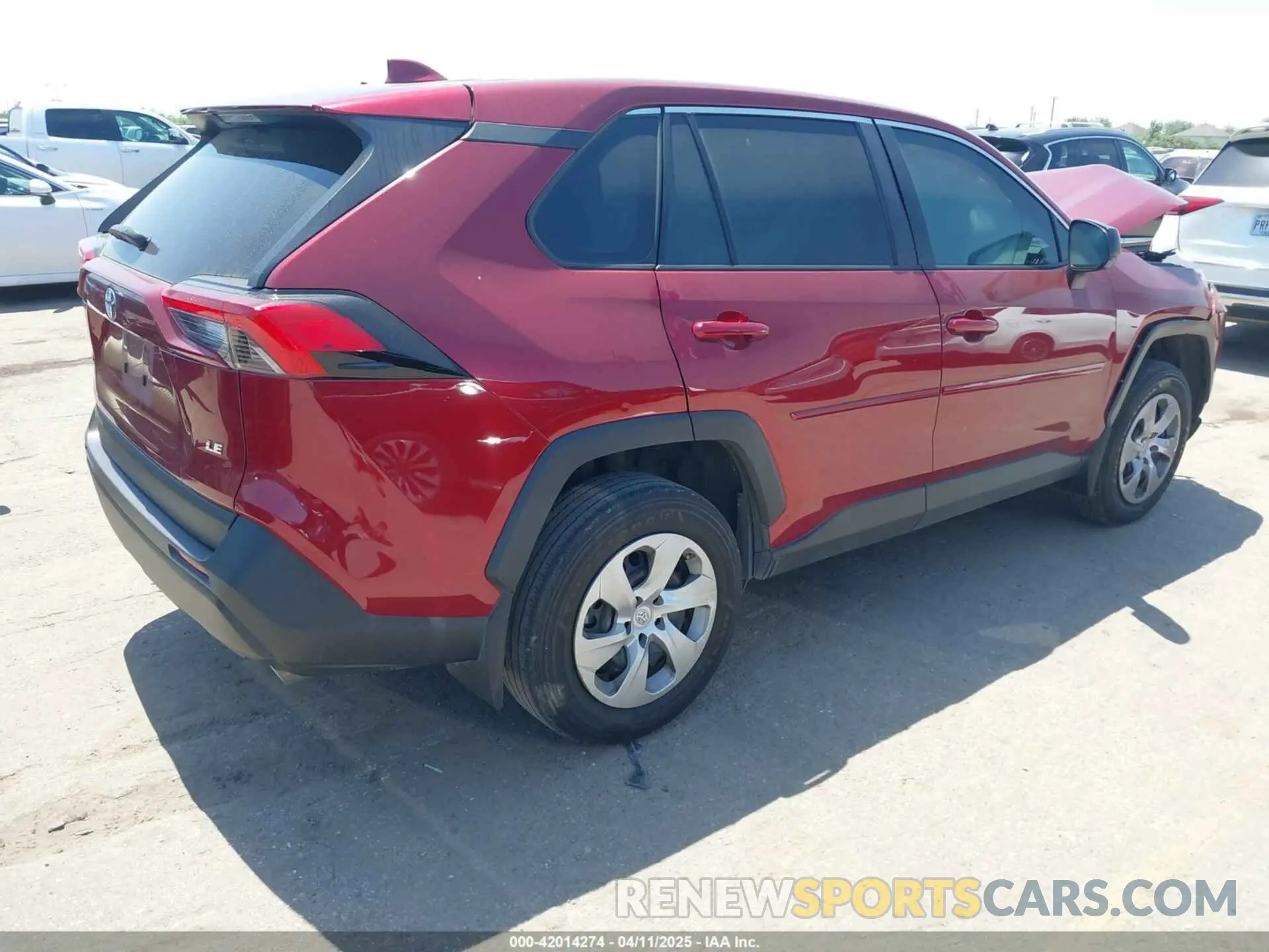4 Фотография поврежденного автомобиля 2T3H1RFV4RW323564 TOYOTA RAV4 2024