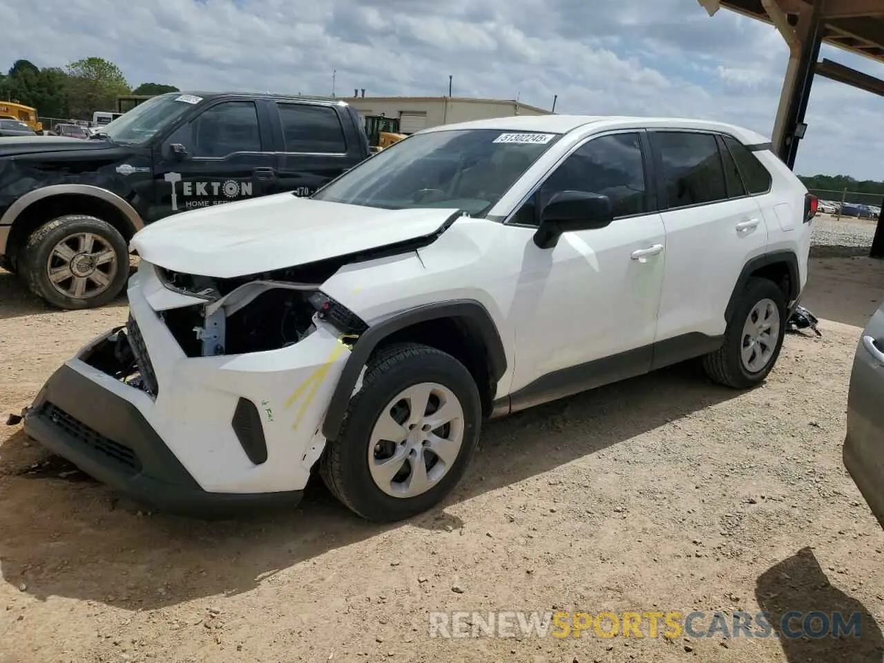 1 Фотография поврежденного автомобиля 2T3H1RFV5RW346951 TOYOTA RAV4 2024