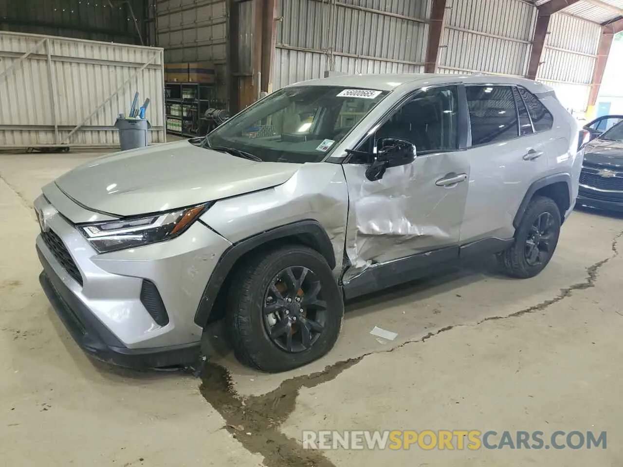 1 Photograph of a damaged car 2T3H1RFV5RW349221 TOYOTA RAV4 2024