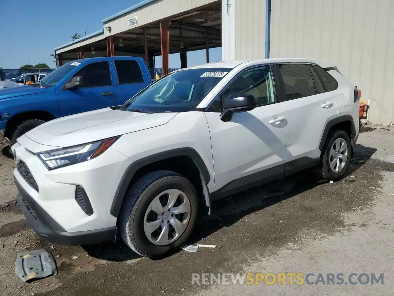 1 Фотография поврежденного автомобиля 2T3H1RFV6RC287071 TOYOTA RAV4 2024