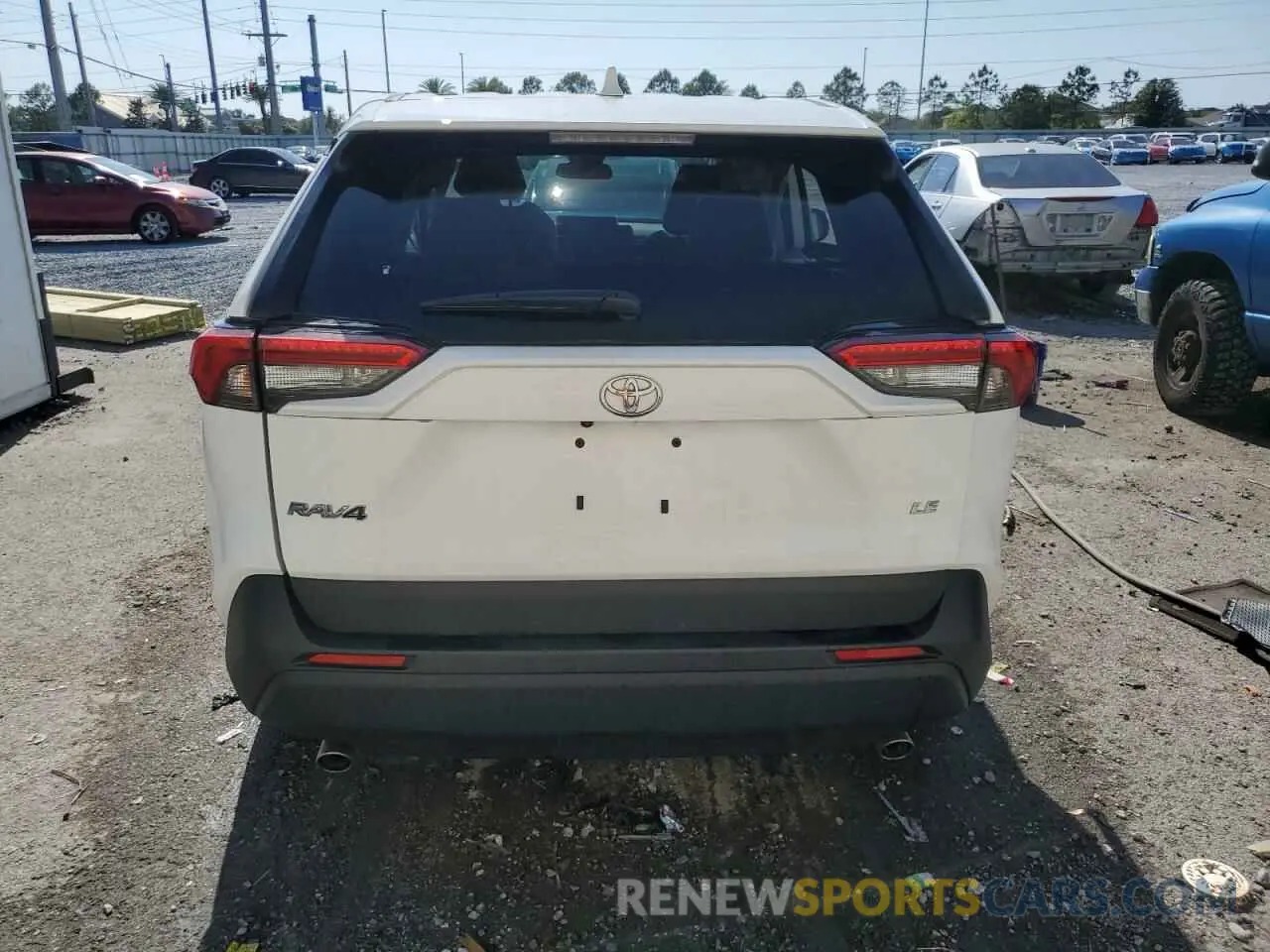 6 Фотография поврежденного автомобиля 2T3H1RFV6RC287071 TOYOTA RAV4 2024