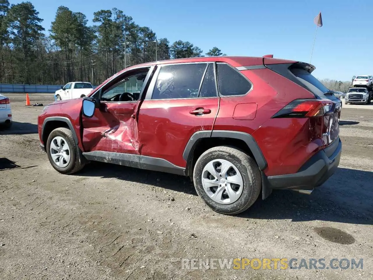 2 Photograph of a damaged car 2T3H1RFV6RW316227 TOYOTA RAV4 2024